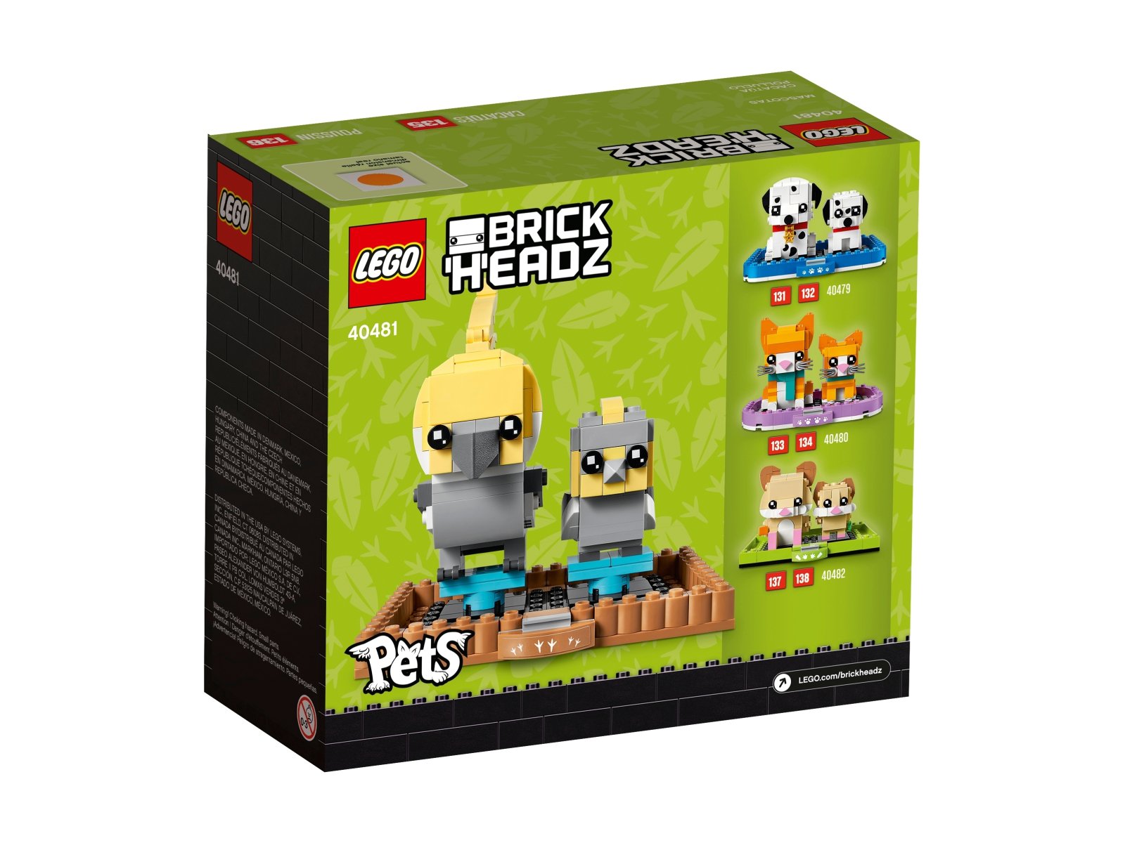 LEGO BrickHeadz Kakadu 40481