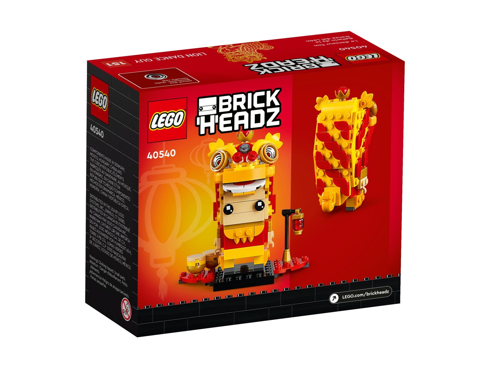 LEGO BrickHeadz 40540 Chłopak tańczący taniec lwa