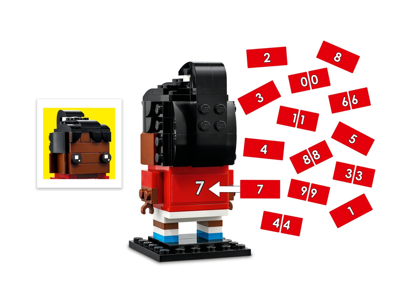 LEGO BrickHeadz 40541 Portret z klocków — Manchester United