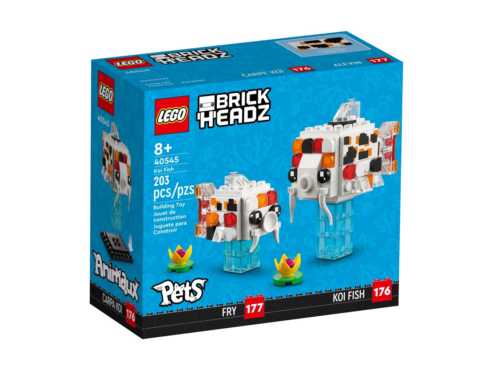 LEGO 40545 BrickHeadz Karp koi
