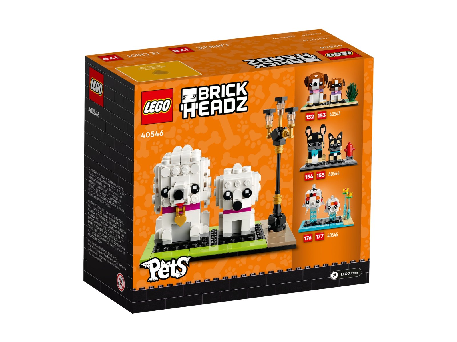 LEGO 40546 BrickHeadz Pudel