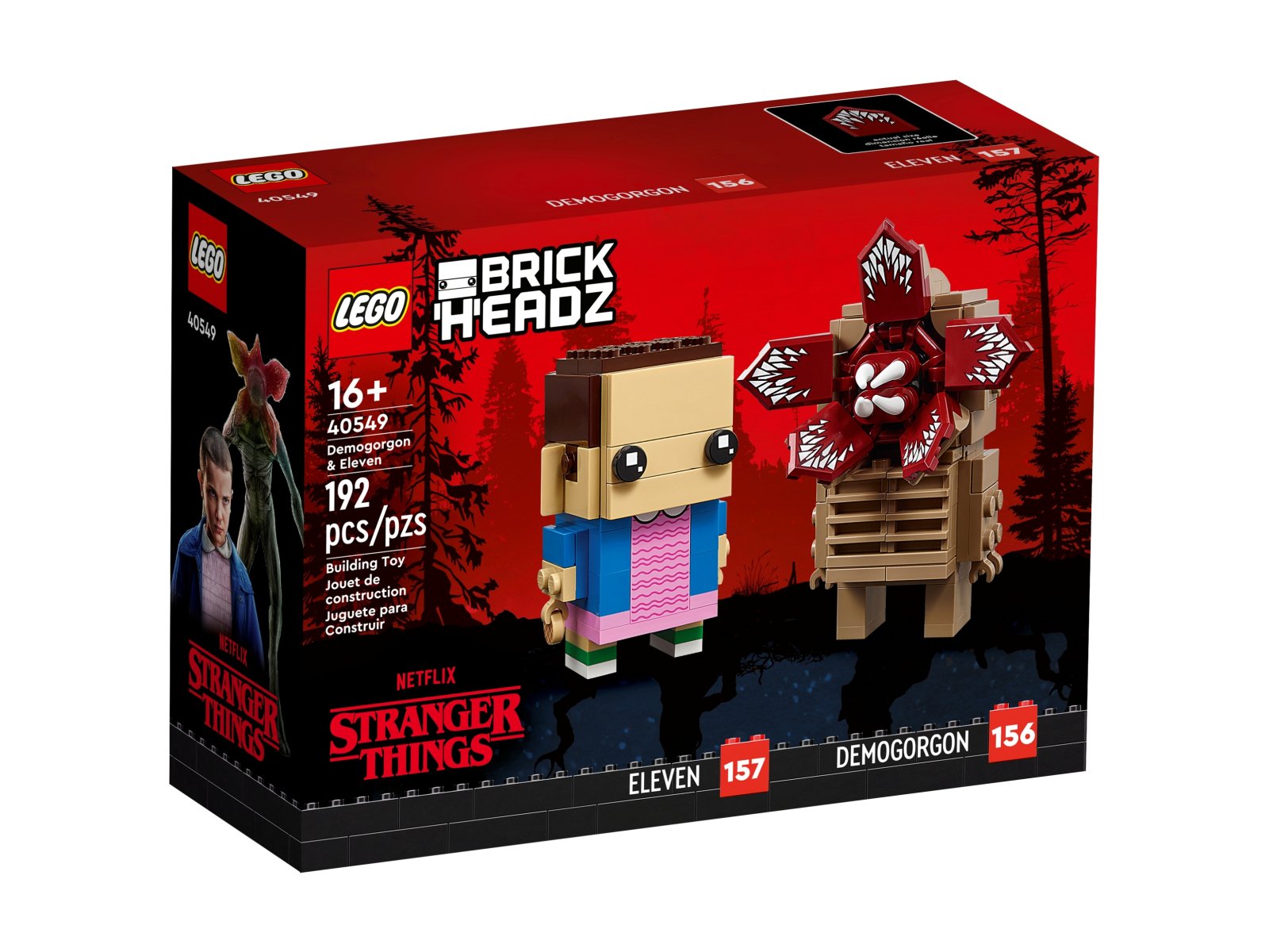 LEGO BrickHeadz 40549 Demogorgon i Jedenastka