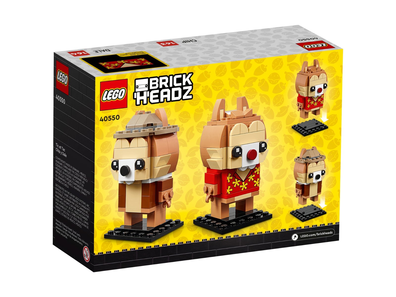 LEGO BrickHeadz 40550 Chip i Dale