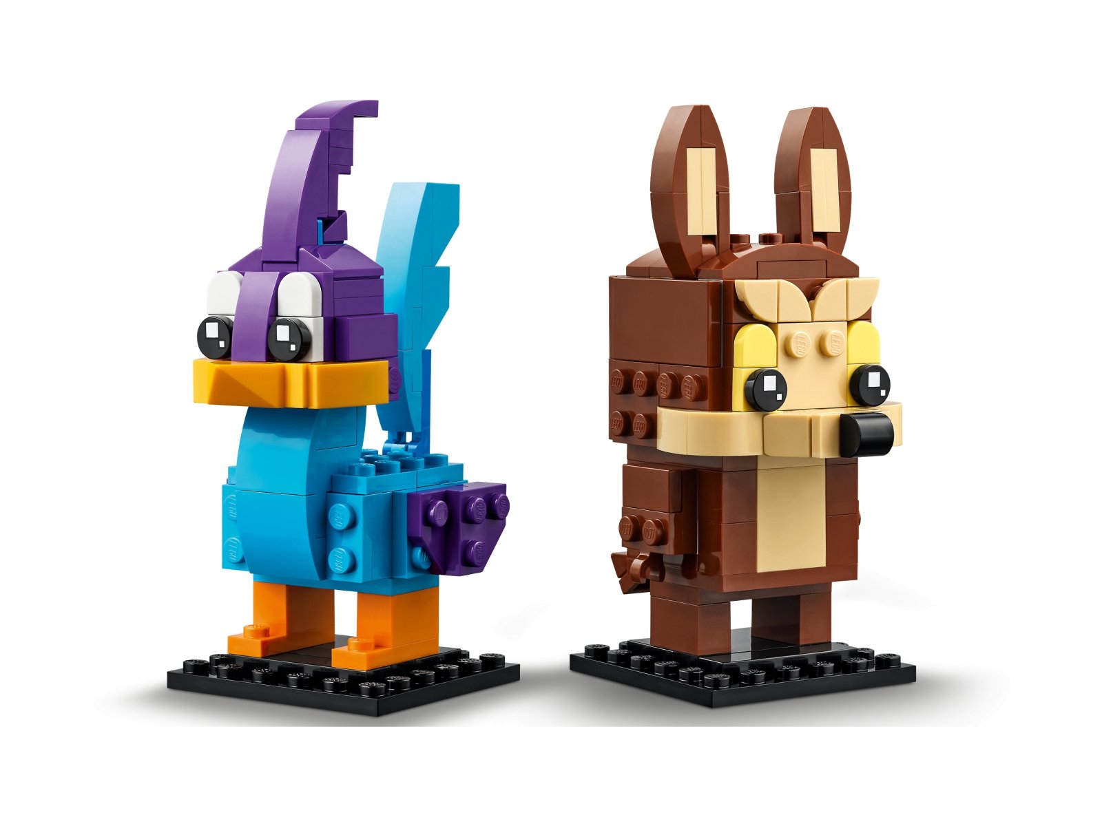LEGO 40559 BrickHeadz Struś Pędziwiatr i Wiluś E. Kojot