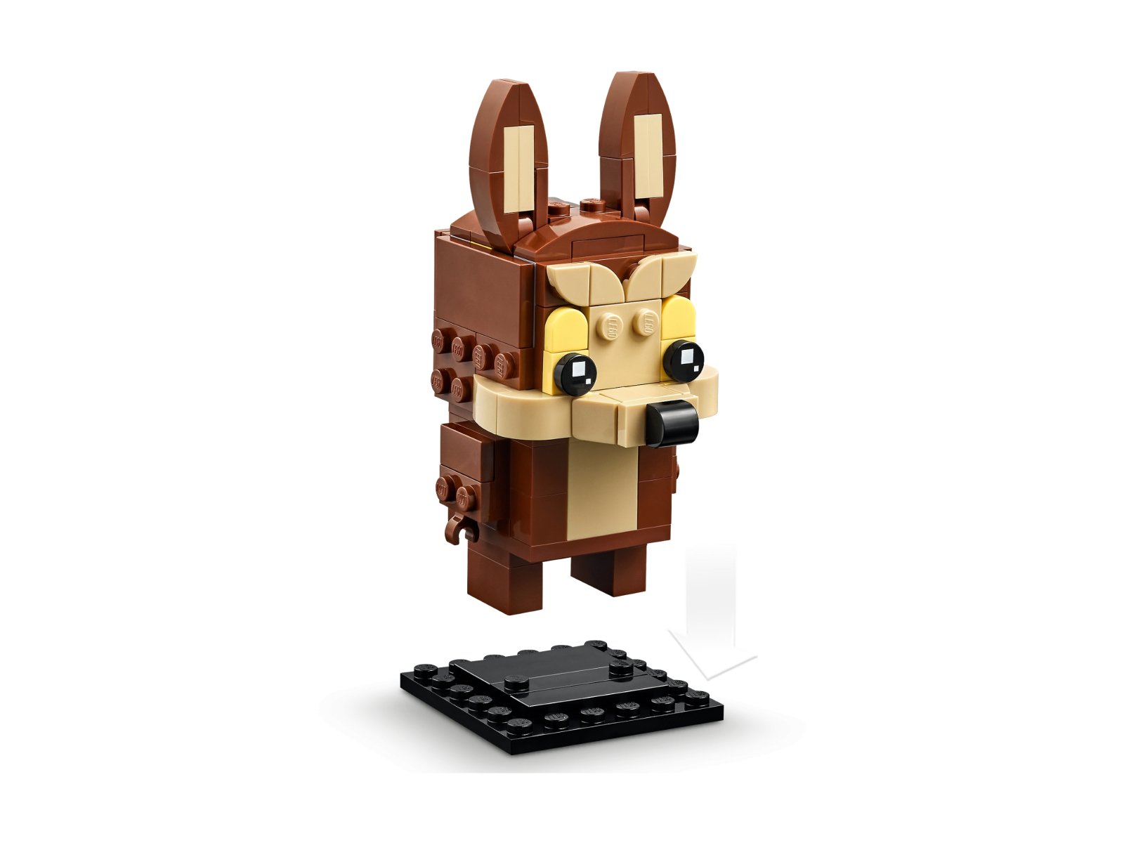 LEGO 40559 BrickHeadz Struś Pędziwiatr i Wiluś E. Kojot