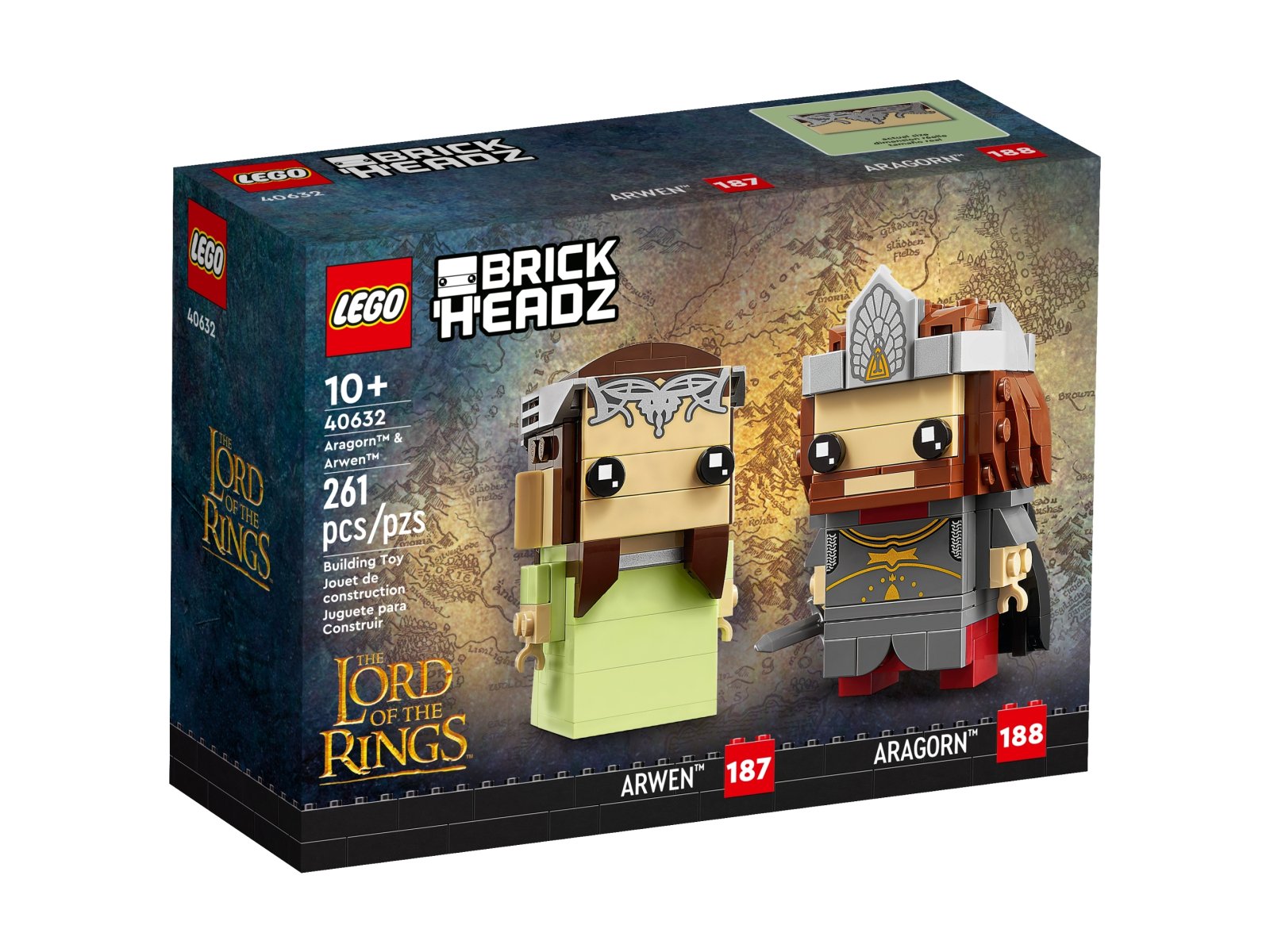 LEGO BrickHeadz 40632 Aragorn™ i Arwena™