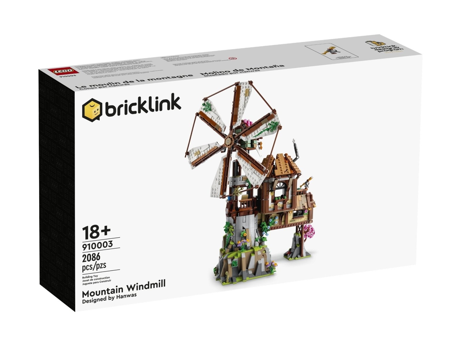 LEGO 910003 BrickLink Górski wiatrak
