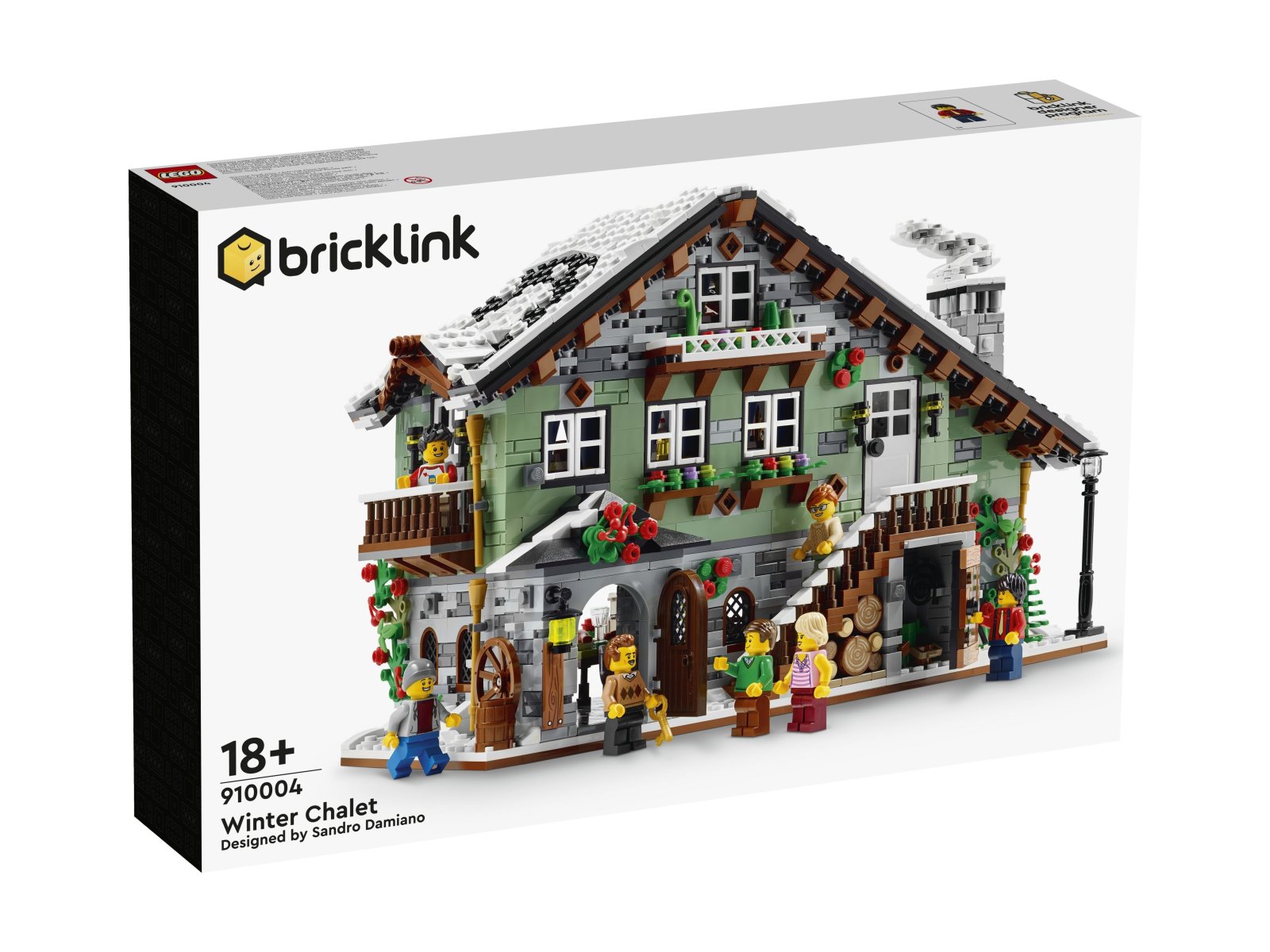 LEGO BrickLink 910004 Zimowy domek
