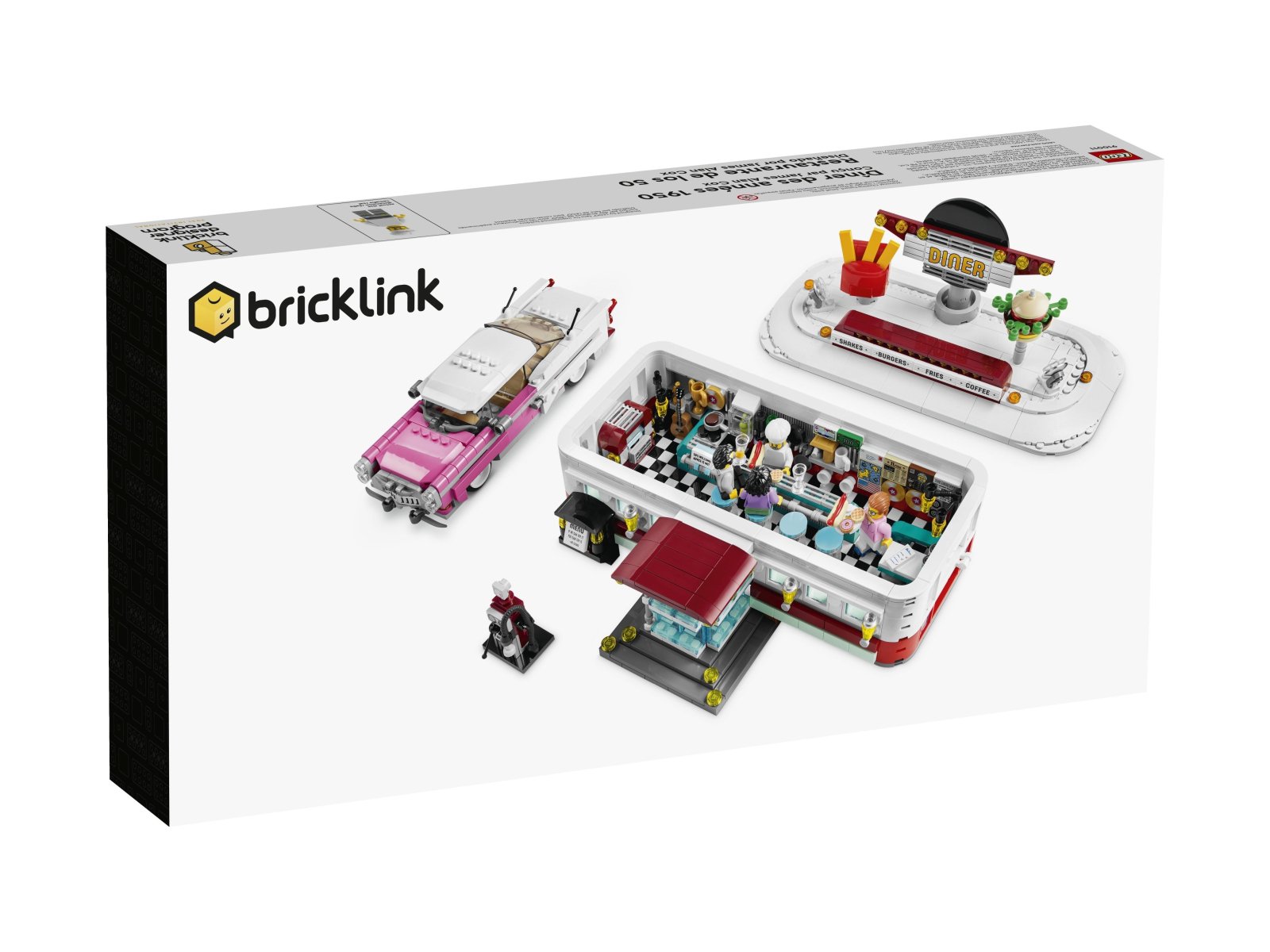 LEGO BrickLink Restauracja z lat pięćdziesiątych 910011