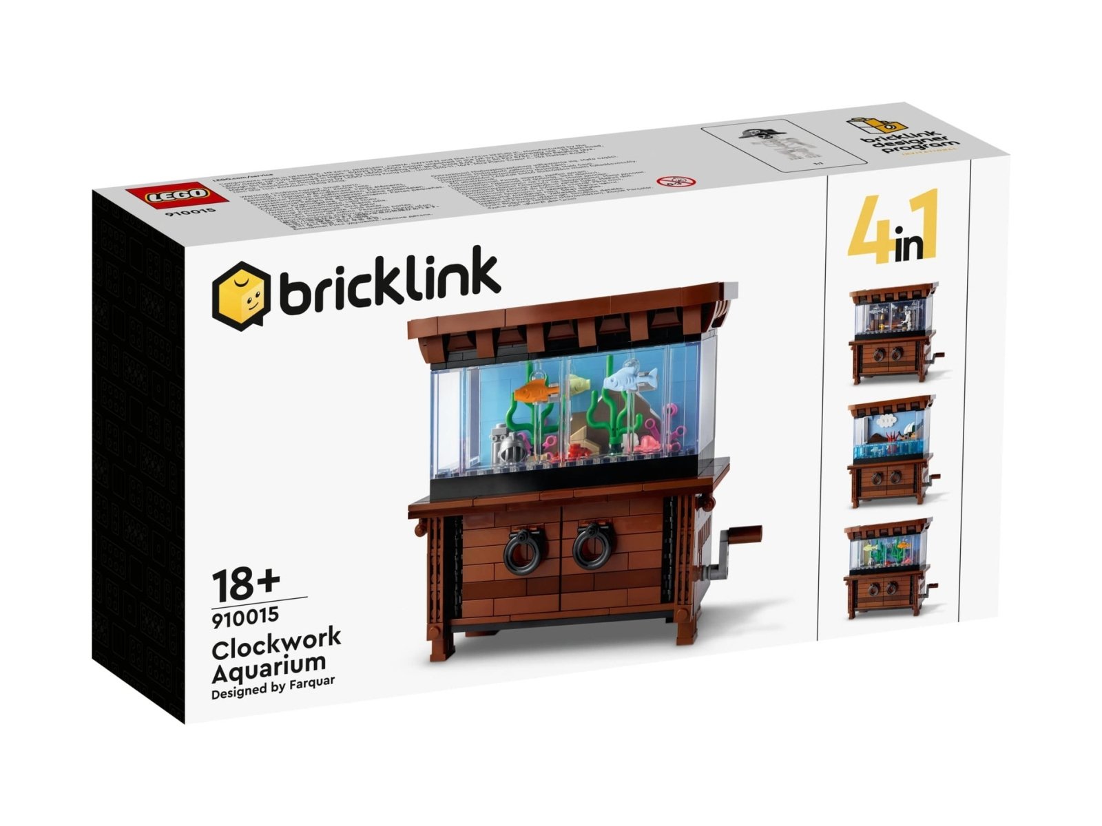 LEGO 910015 BrickLink Nakręcane akwarium