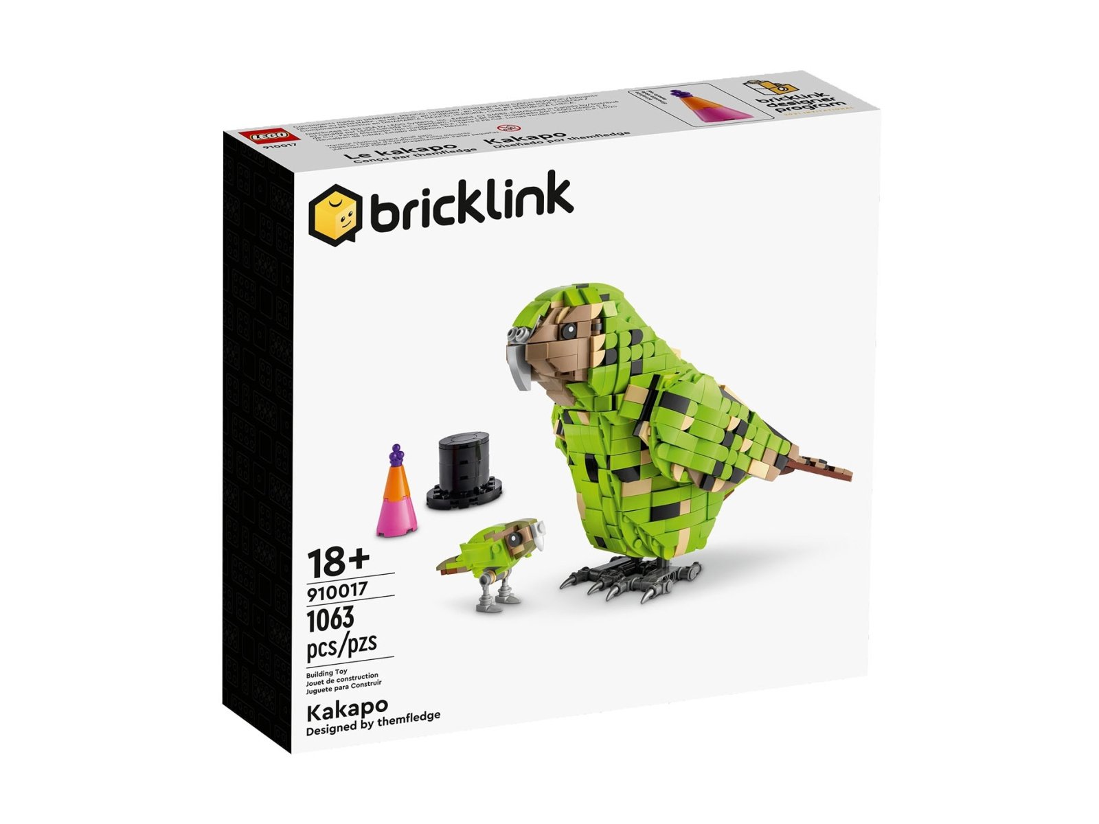 LEGO 910017 BrickLink Kakapo