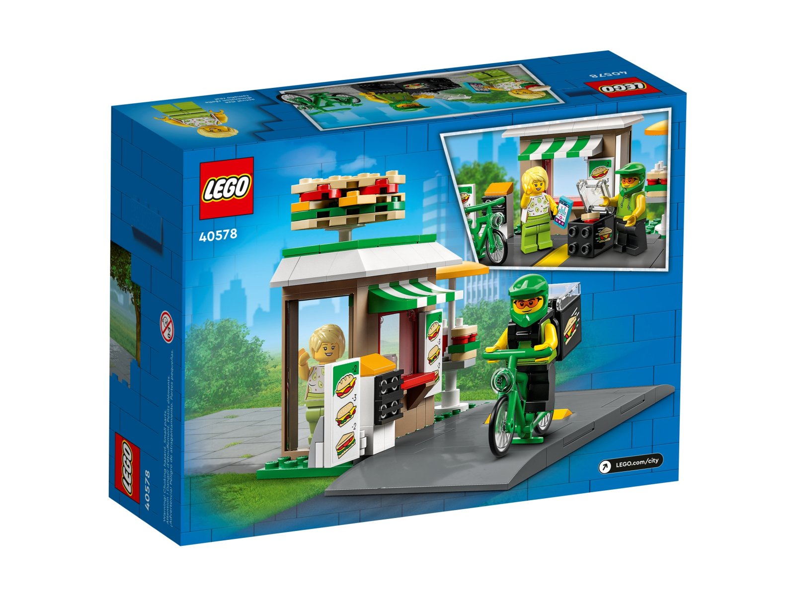 LEGO 40578 City Sklepik z kanapkami