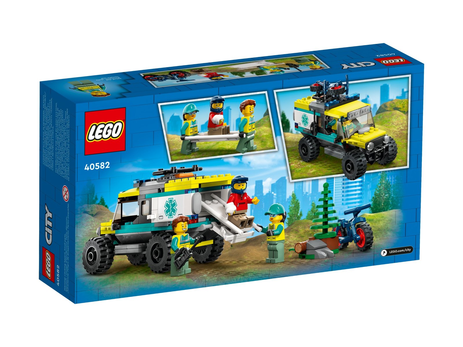 LEGO City Terenowa karetka z napędem 4x4 40582