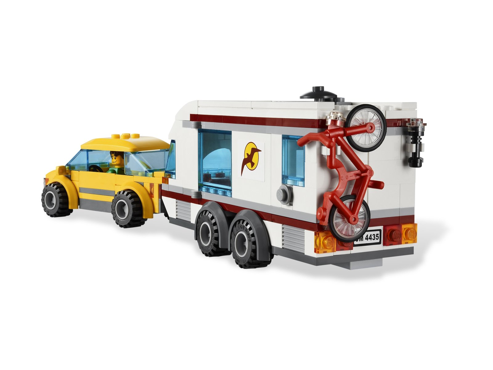 LEGO 4435 City Samochód z przyczepą kempingową