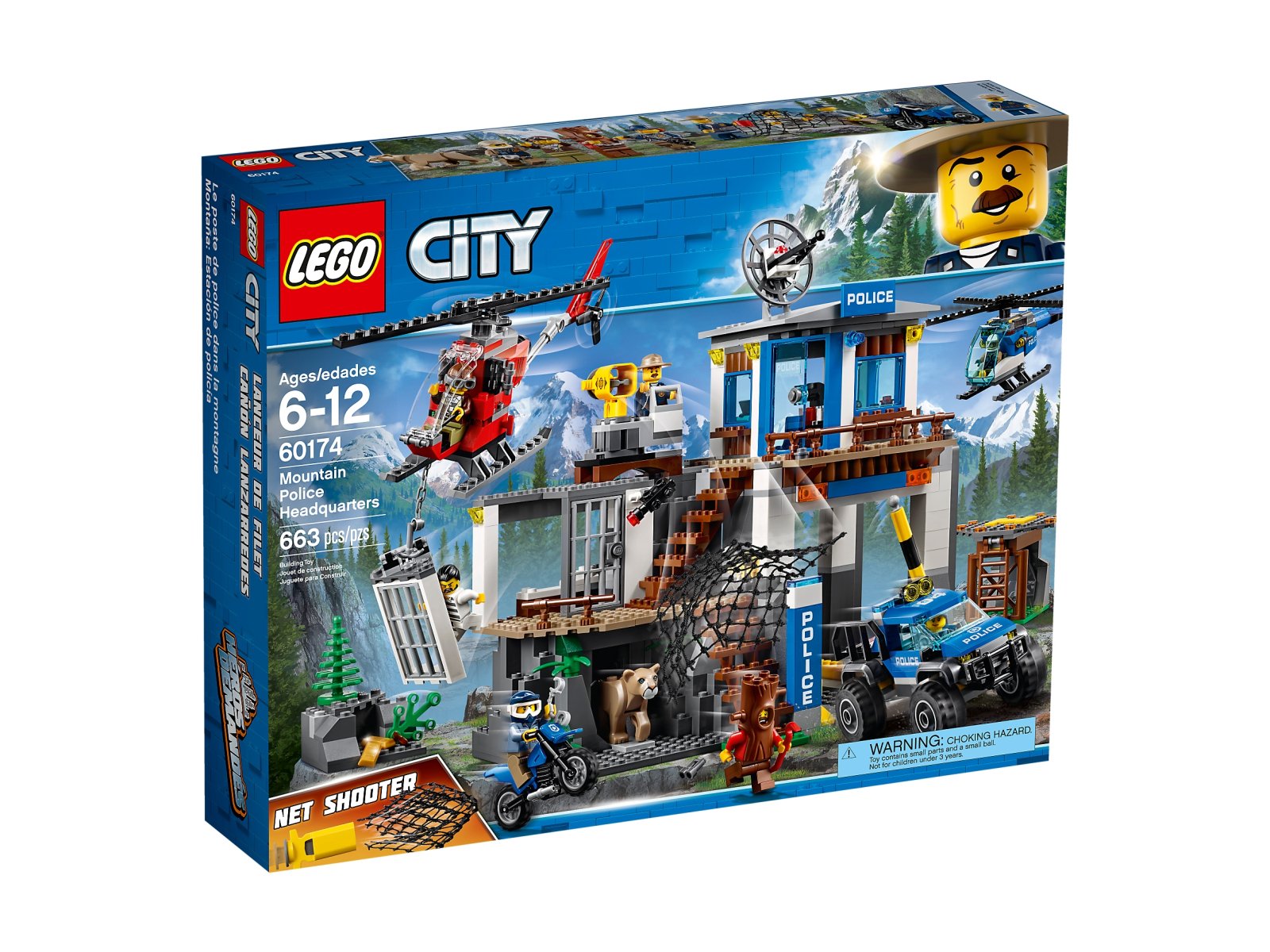 LEGO 60174 City Górski posterunek policji |