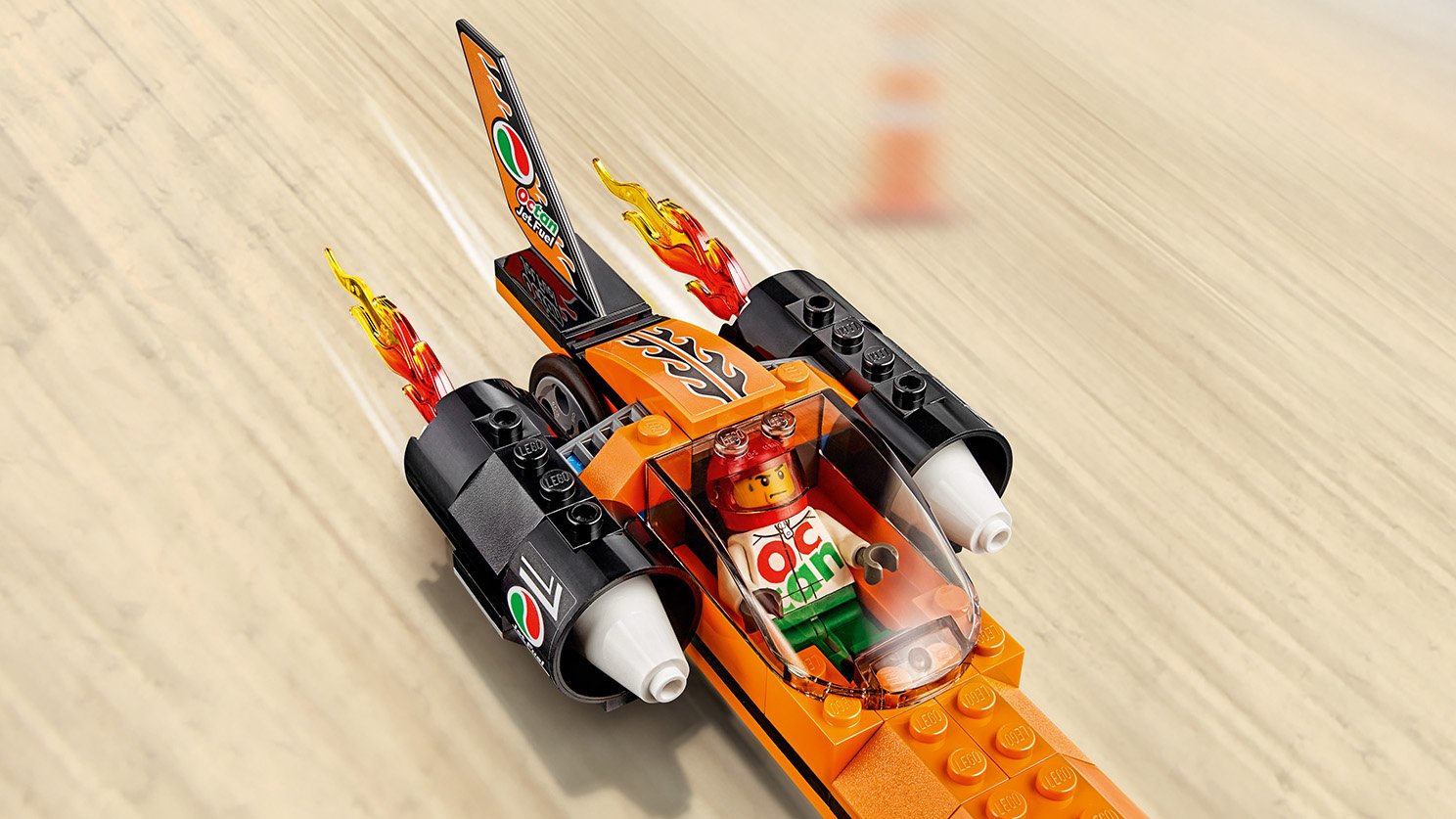 LEGO 60178 City Wyścigowy samochód zklocków.pl
