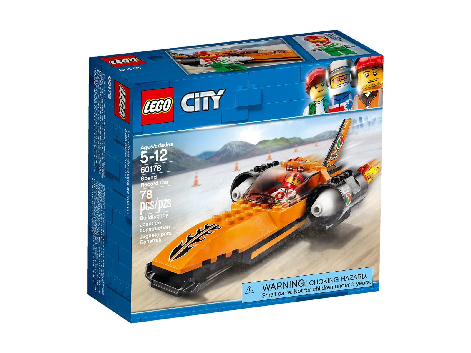 60178 LEGO City Wyścigowy samochód