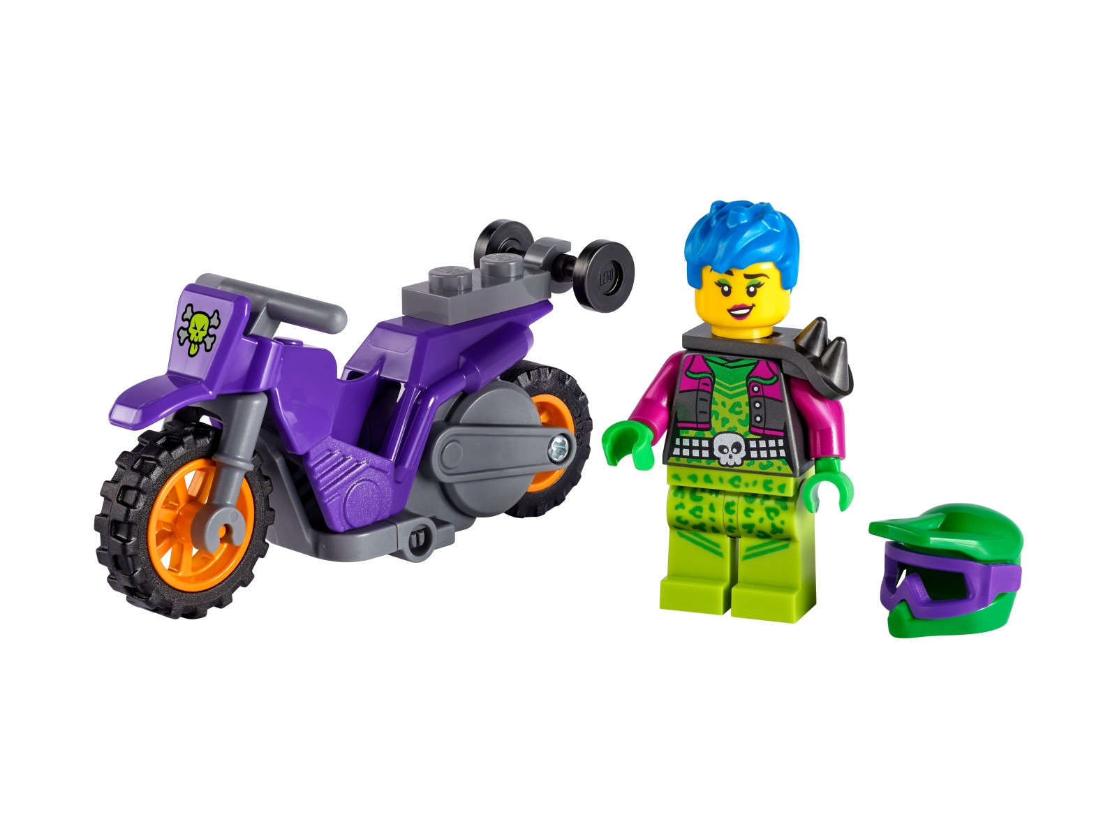 LEGO 60296 Wheelie na motocyklu kaskaderskim
