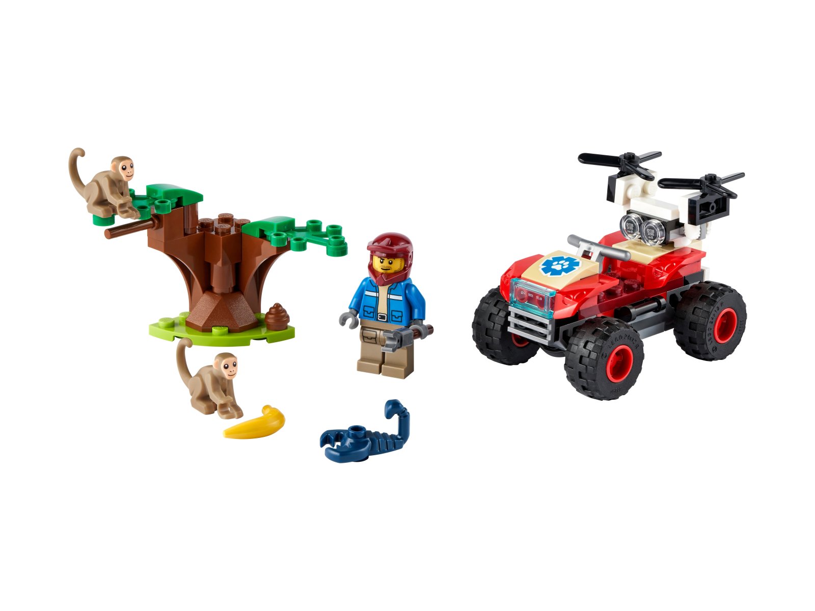 LEGO 60300 Quad ratowników dzikich zwierząt