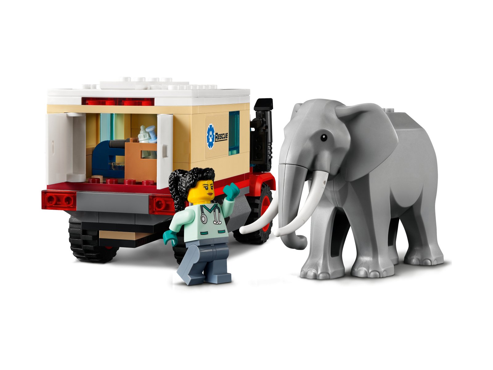 LEGO 60307 City Obóz ratowników dzikich zwierząt
