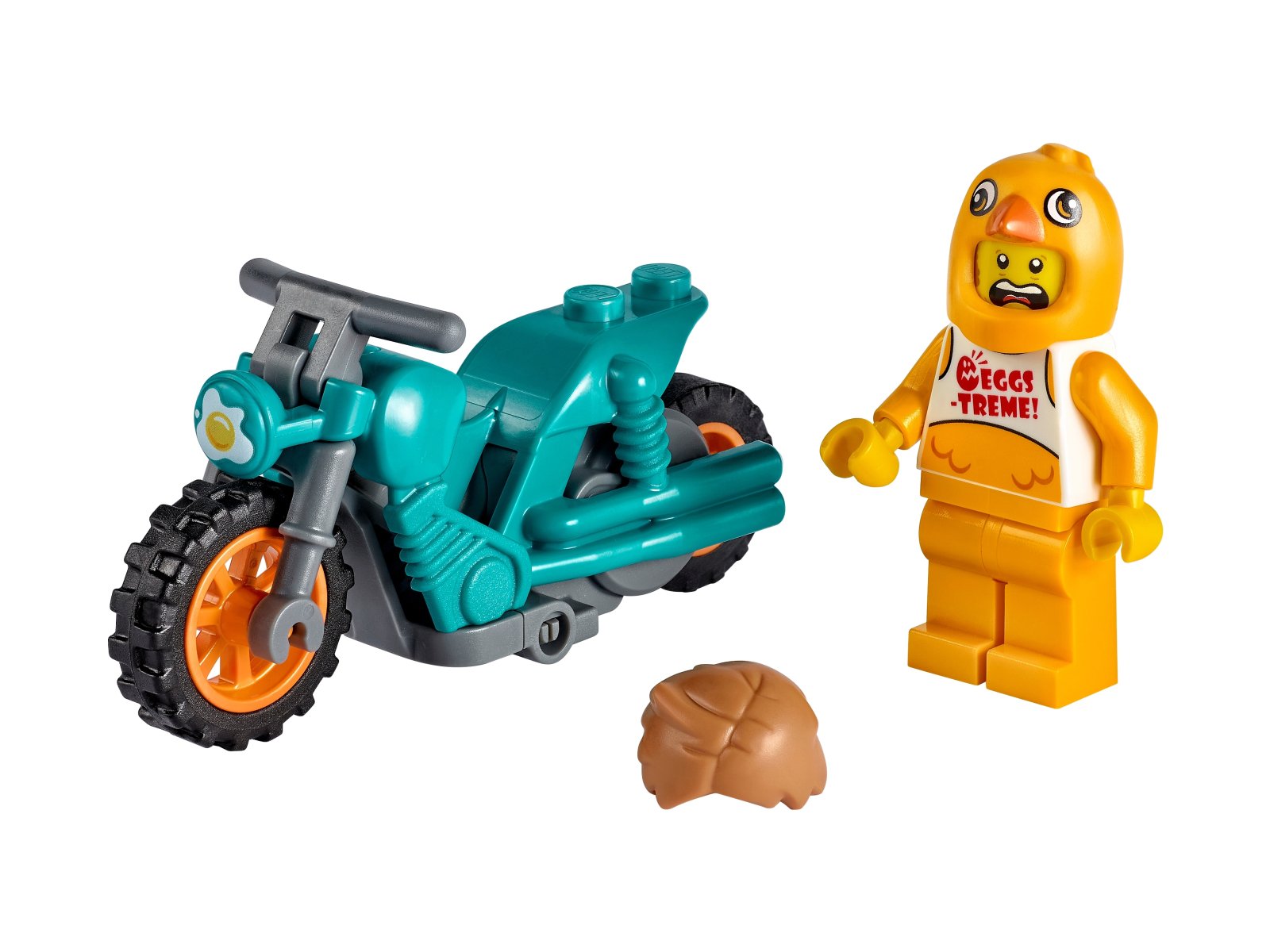 LEGO 60310 Motocykl kaskaderski z kurczakiem