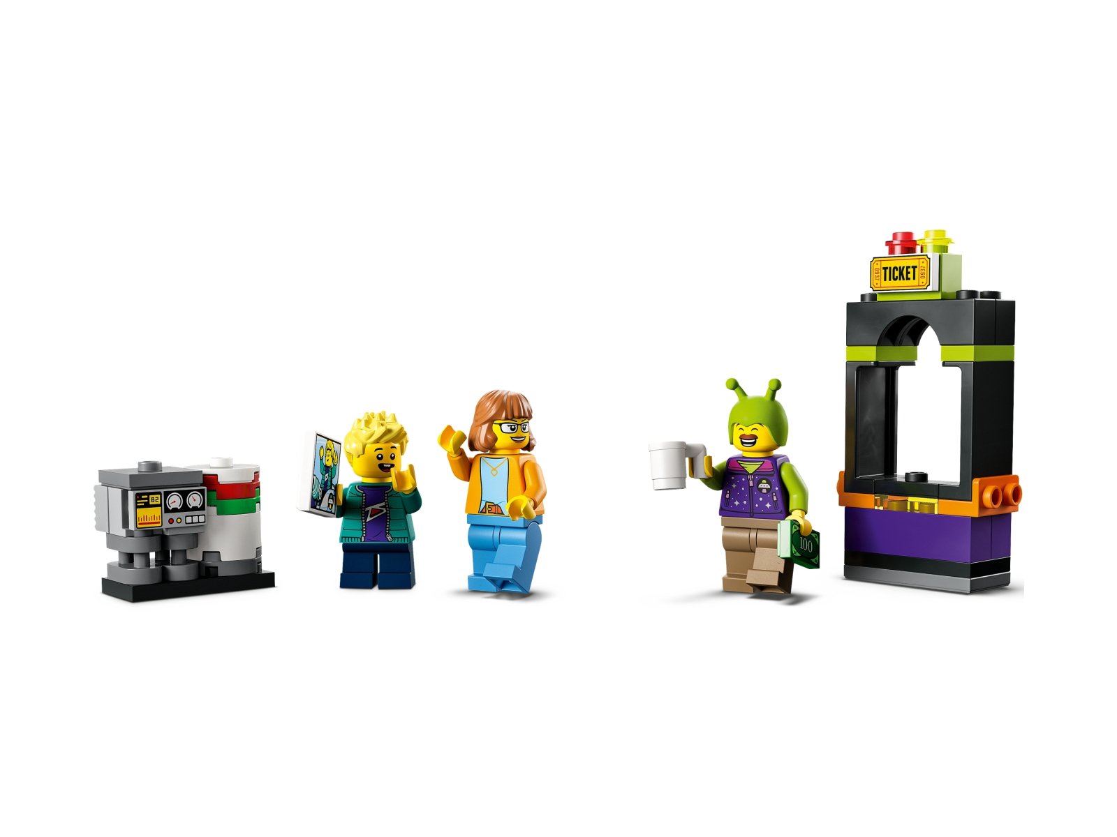 LEGO City Ciężarówka z kosmiczną karuzelą 60313