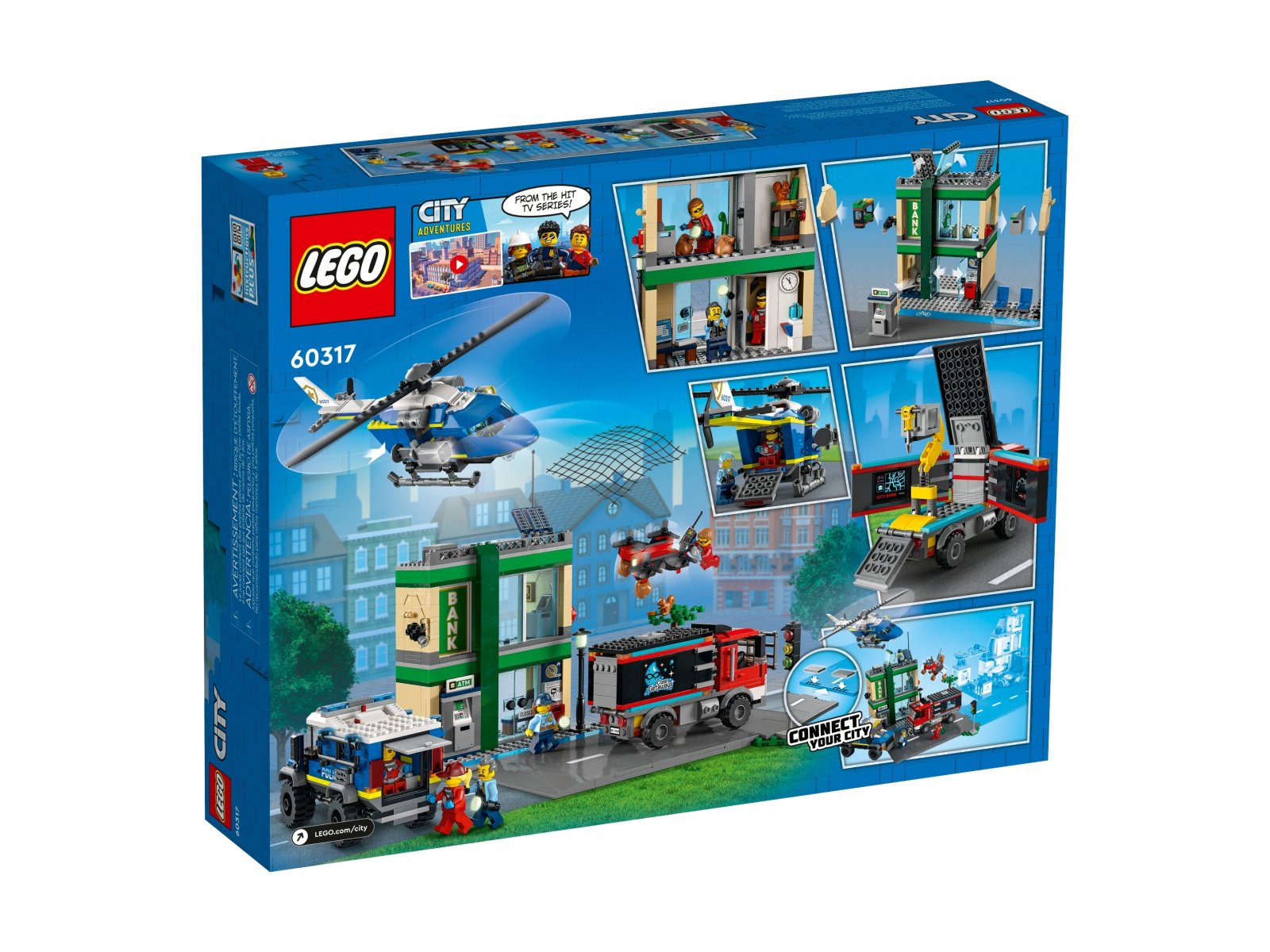 LEGO 60317 City Napad na bank