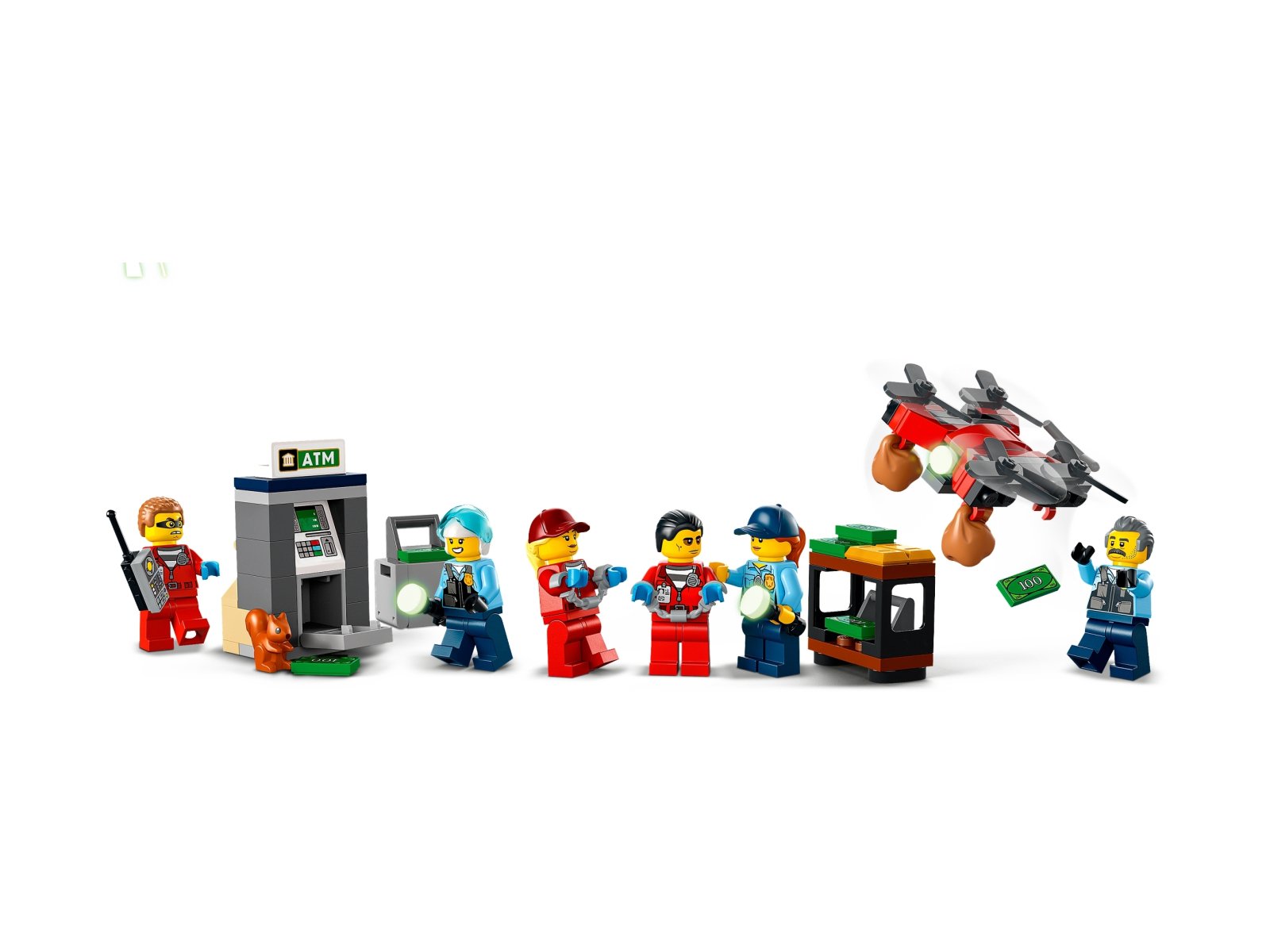 LEGO 60317 Napad na bank