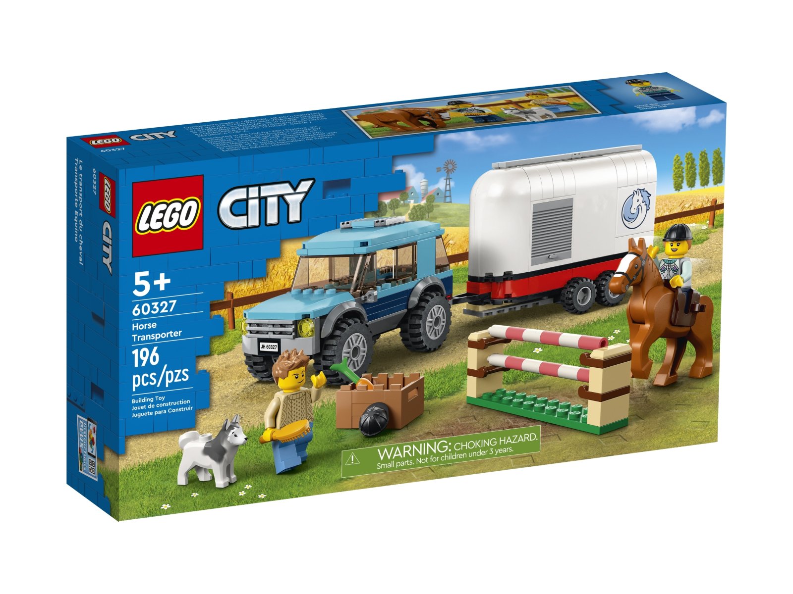 LEGO 60327 Przyczepa do przewozu koni