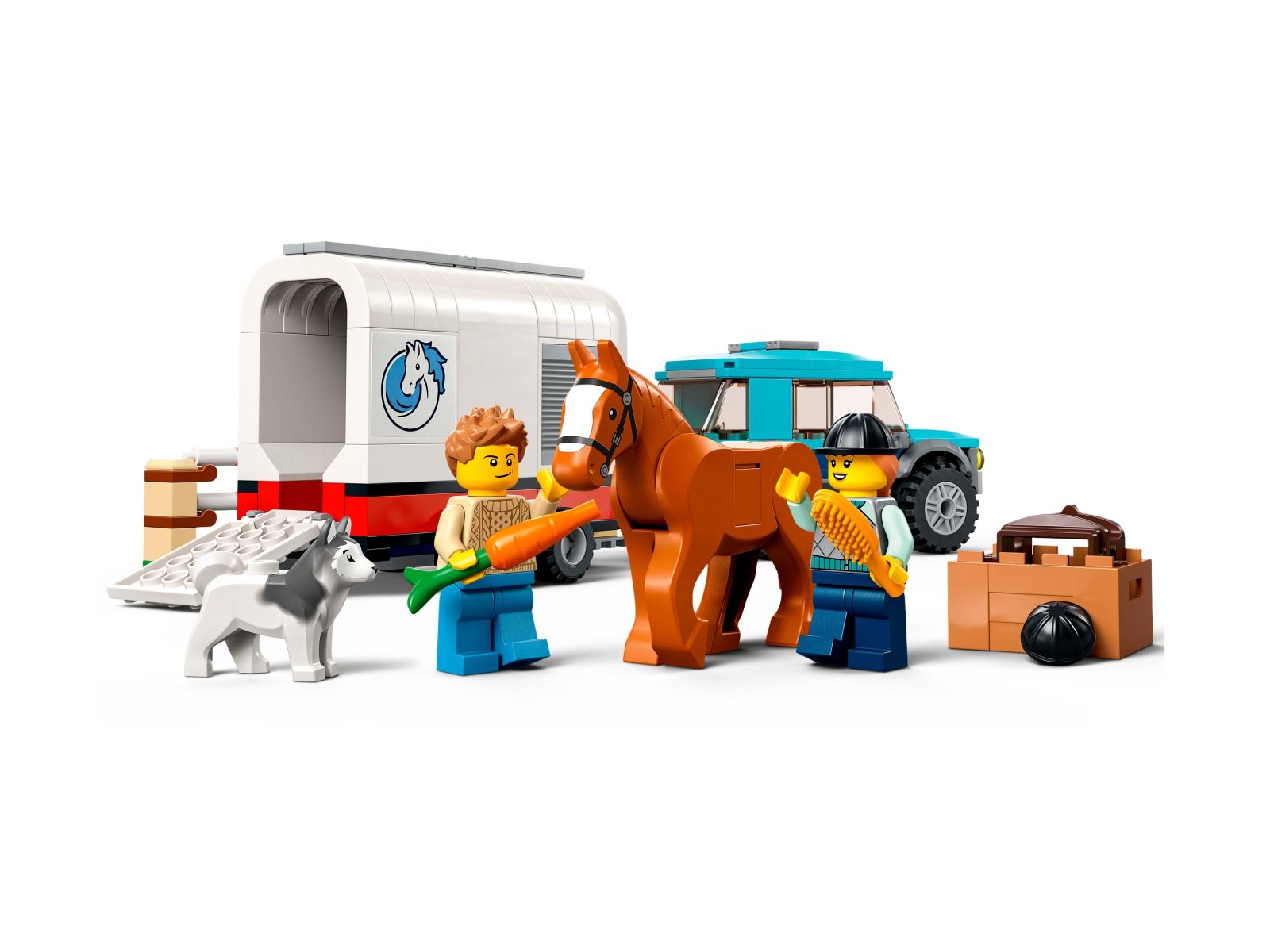 LEGO 60327 City Przyczepa do przewozu koni