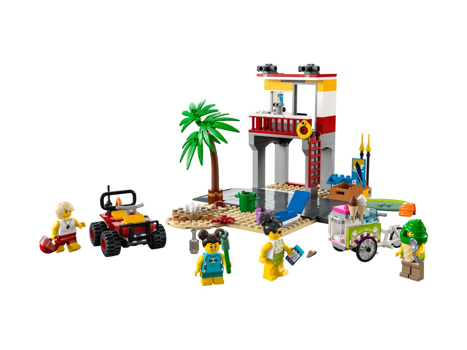 LEGO 60328 City Stanowisko ratownicze na plaży