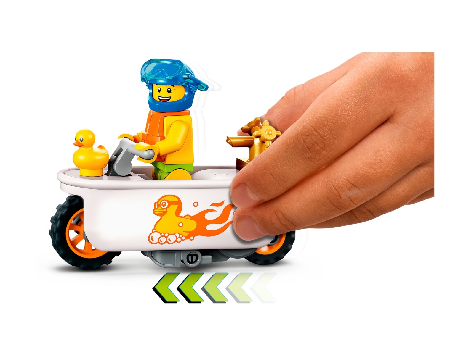LEGO 60333 City Kaskaderski motocykl-wanna