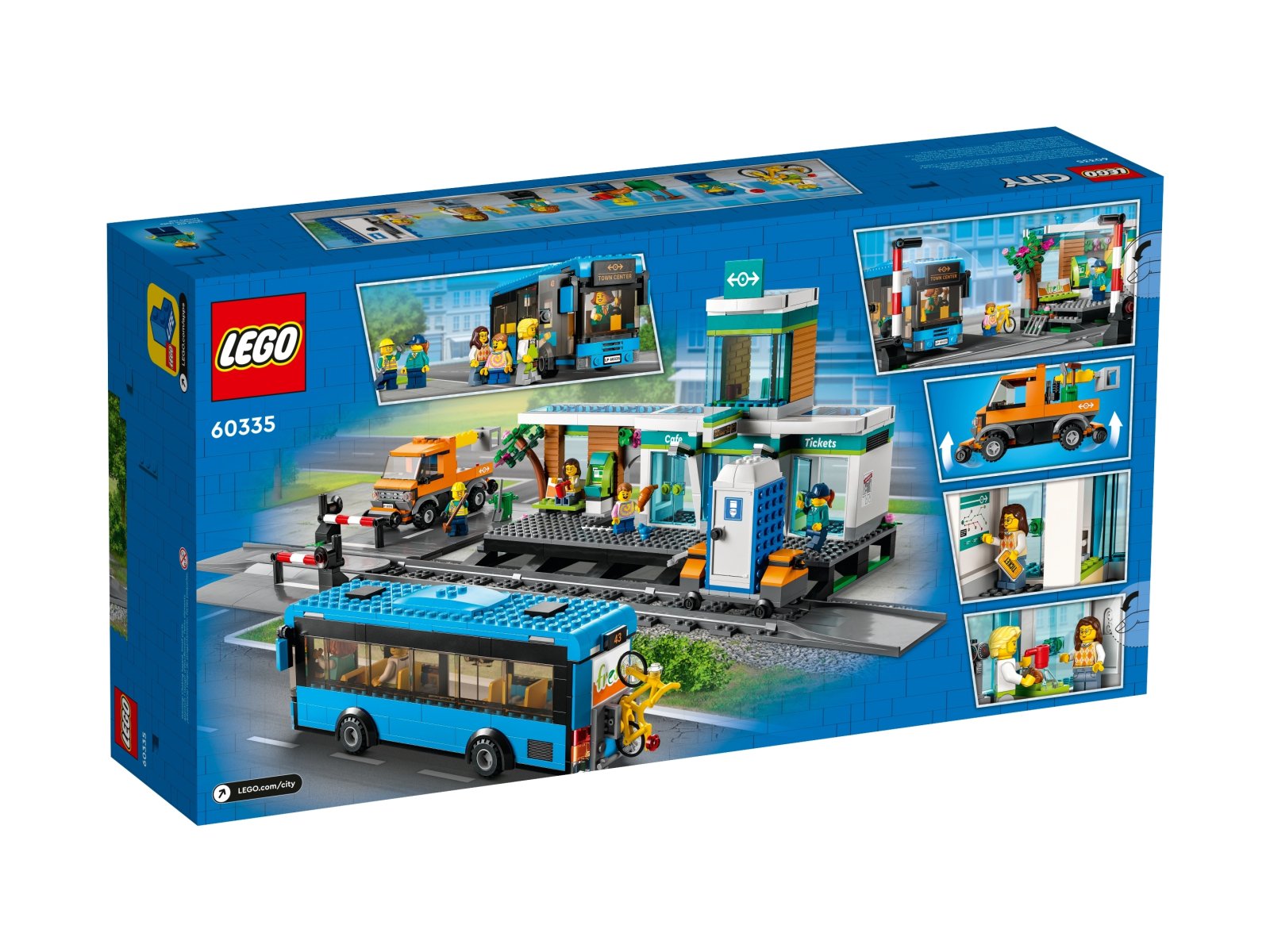 LEGO City 60335 Dworzec kolejowy