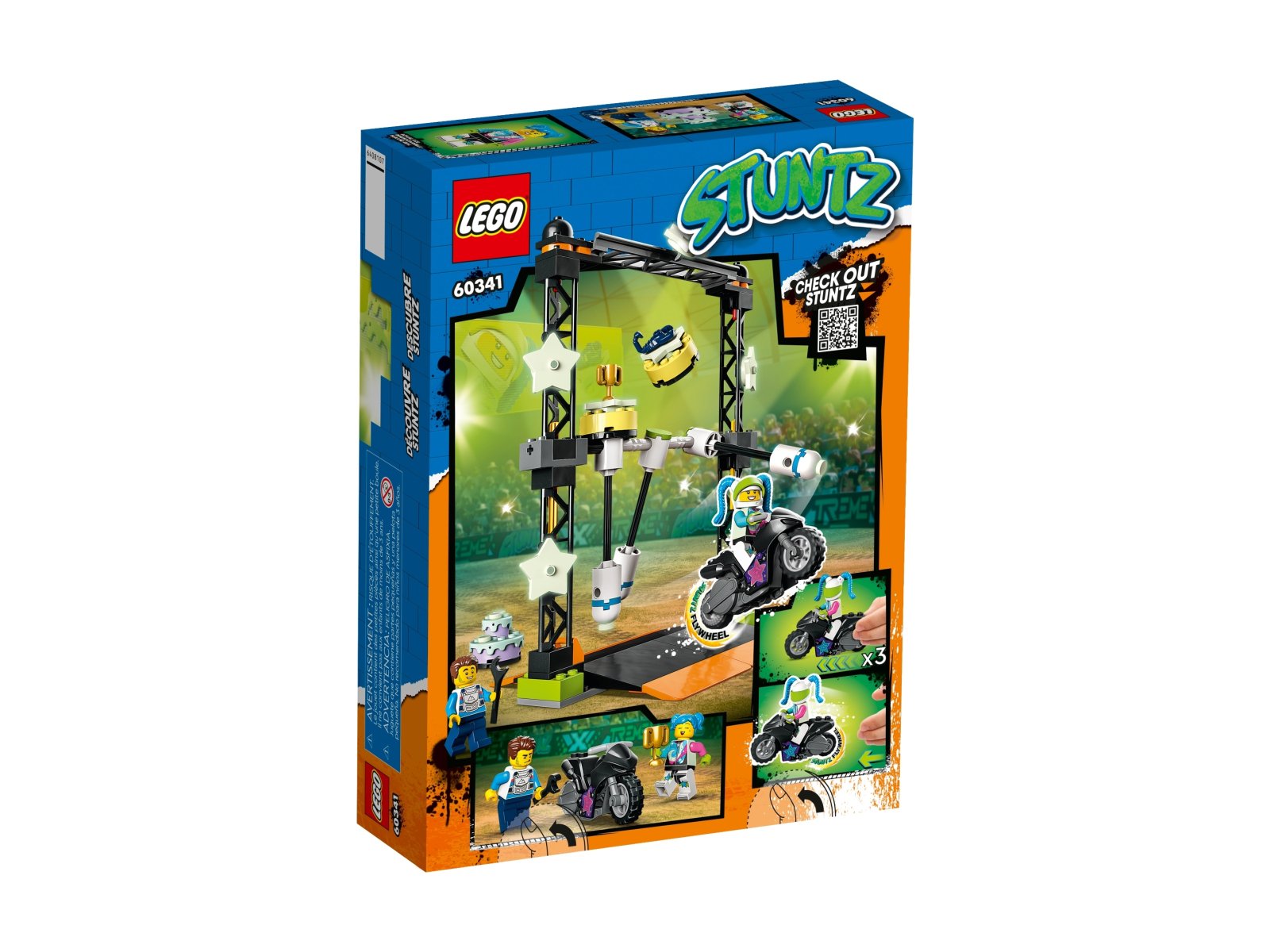 LEGO City 60341 Wyzwanie kaskaderskie: przewracanie