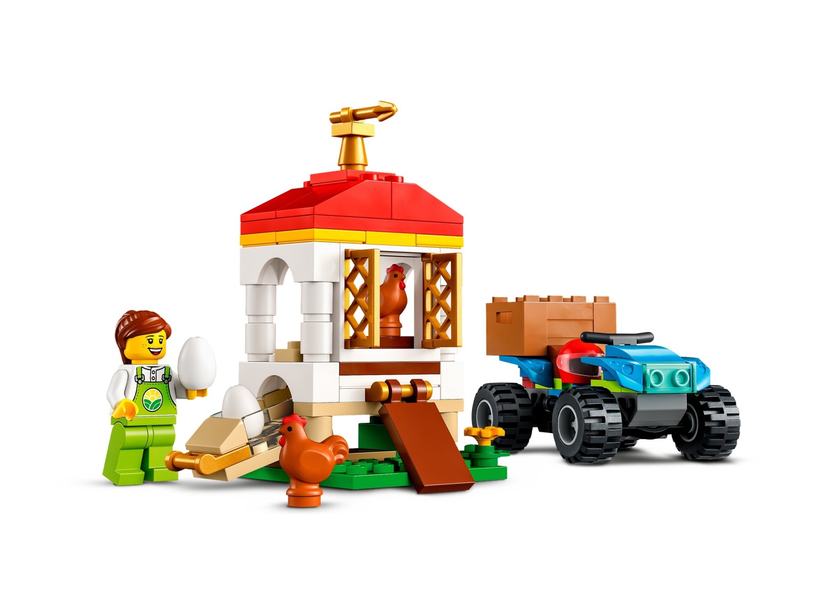 LEGO 60344 Kurnik z kurczakami
