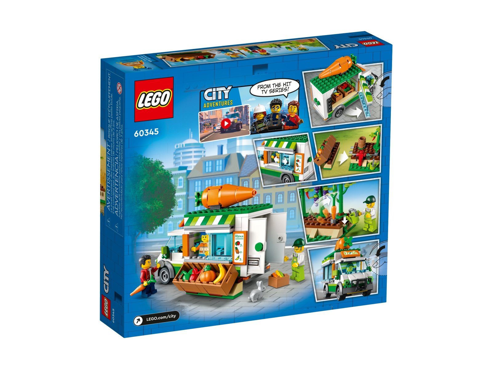 LEGO 60345 Furgonetka na targu