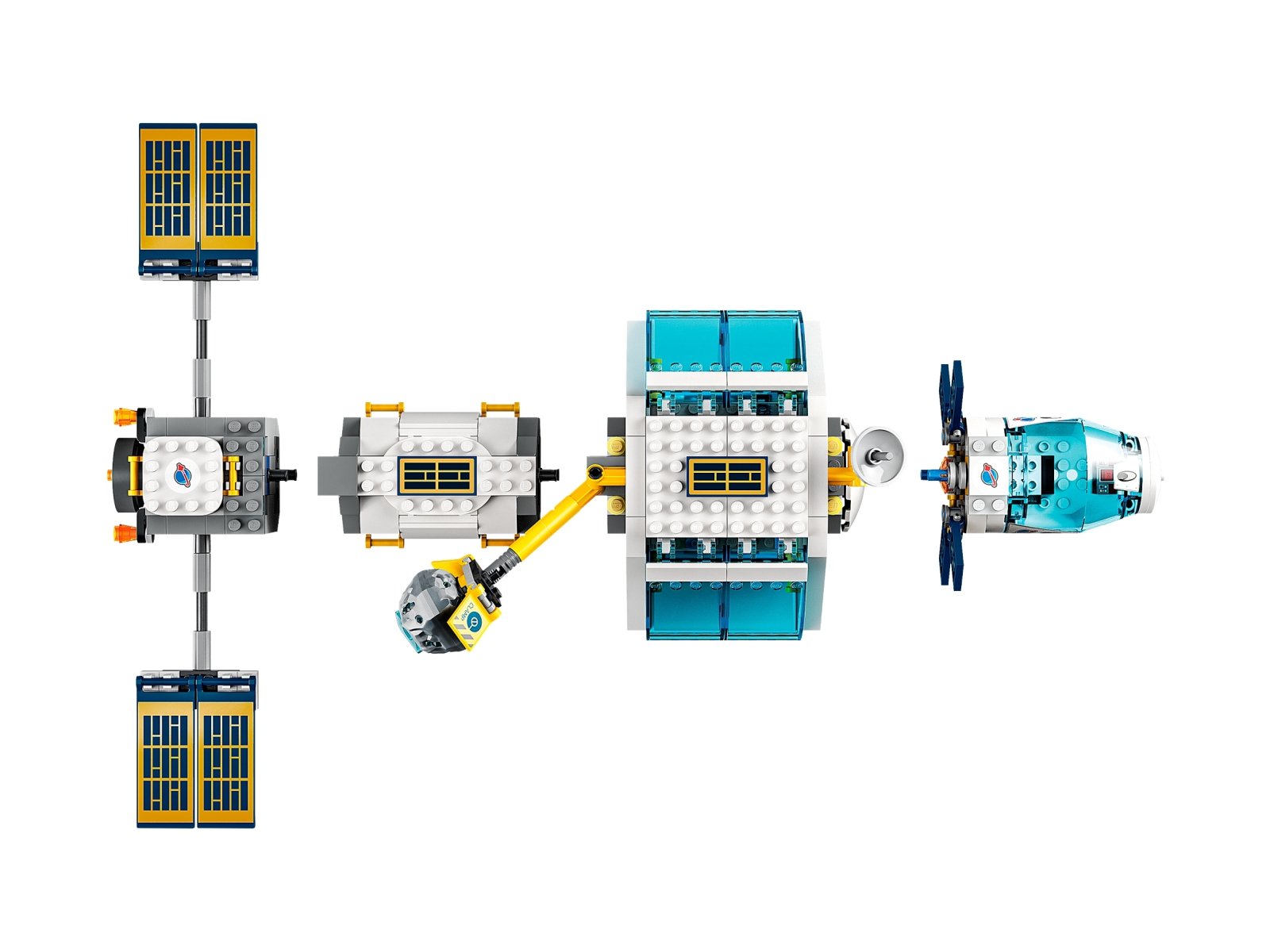 LEGO City 60349 Stacja kosmiczna na Księżycu