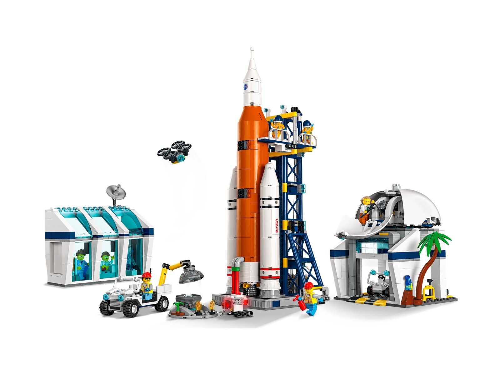 LEGO 60351 Start rakiety z kosmodromu