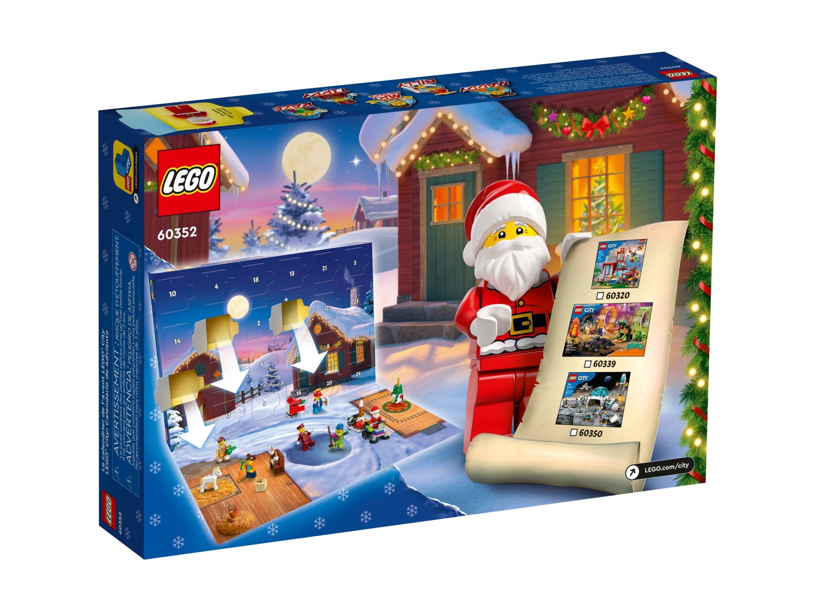 LEGO 60352 Kalendarz adwentowy