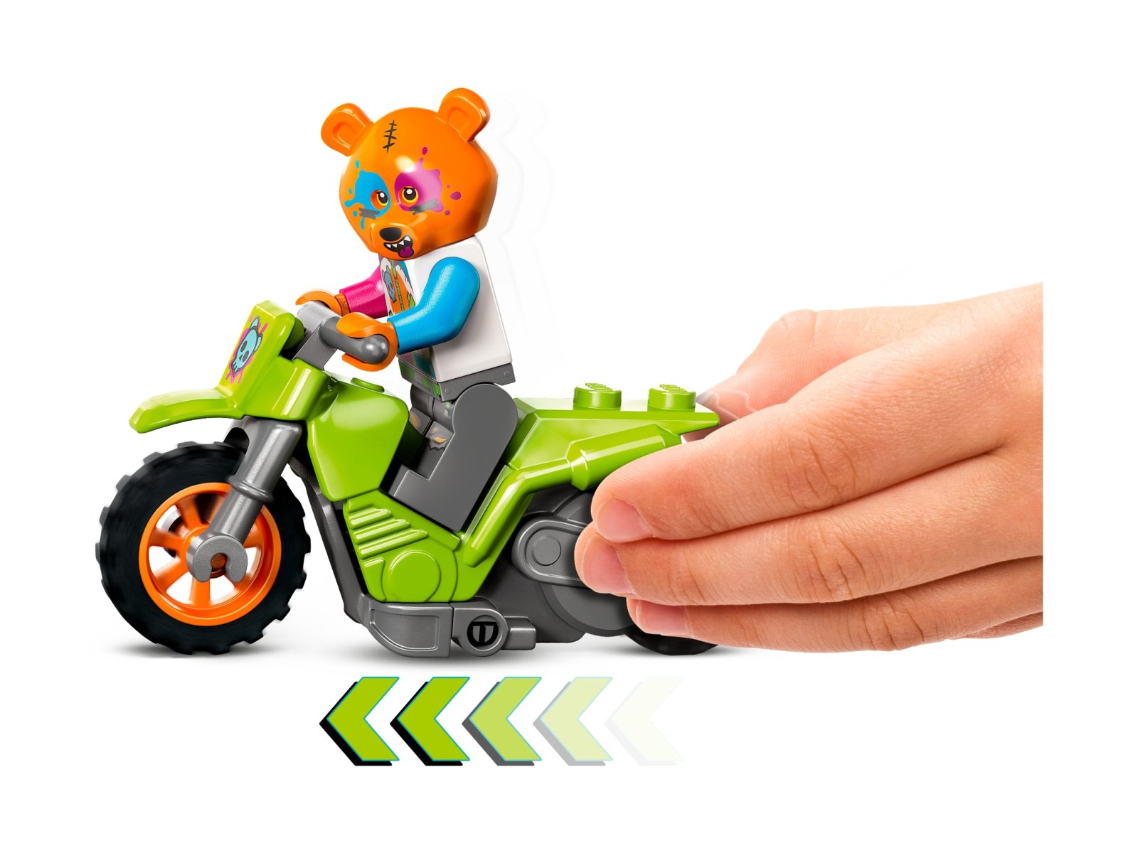 LEGO City 60356 Motocykl kaskaderski z niedźwiedziem