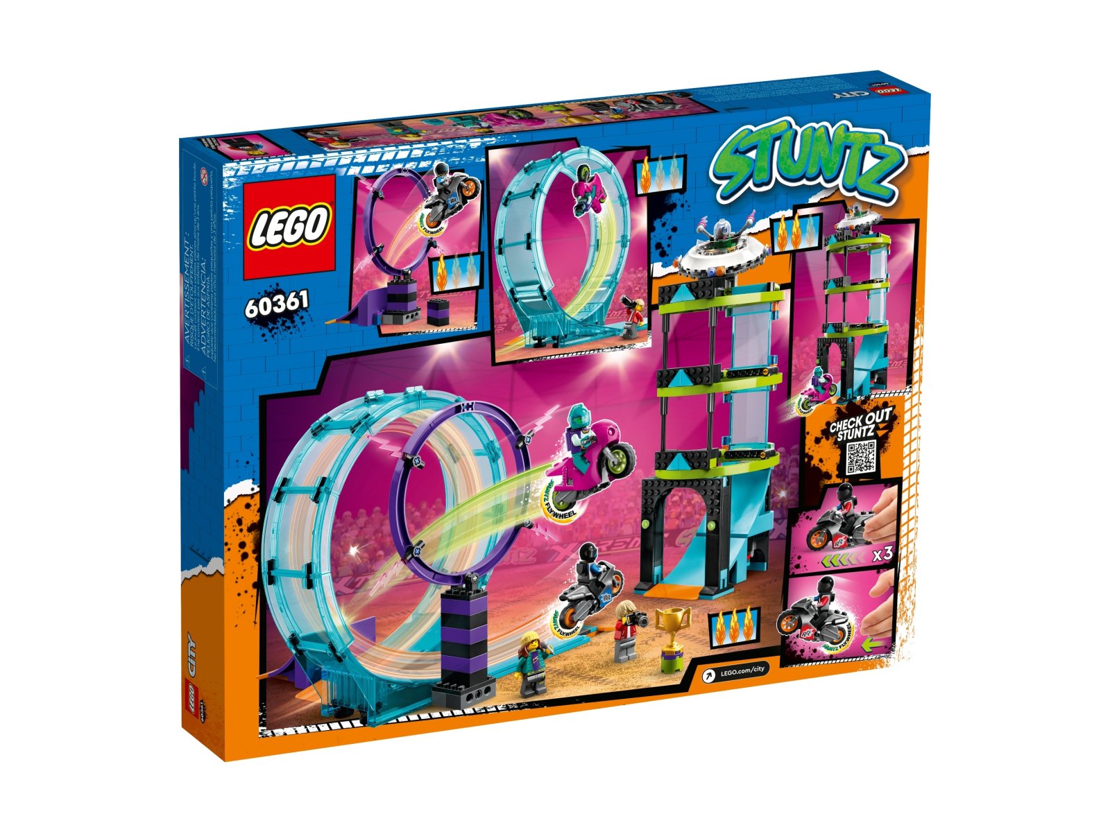 LEGO City Ekstremalne wyzwanie kaskaderskie 60361