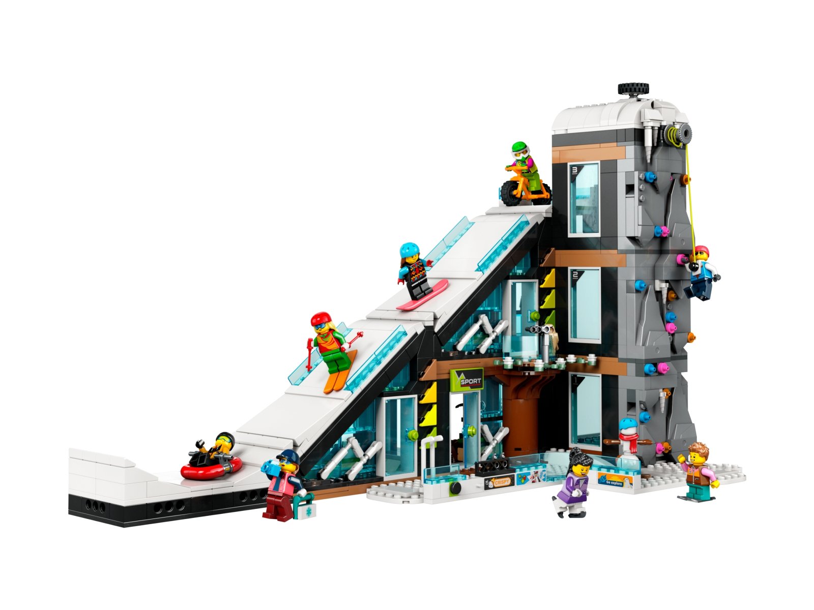 LEGO City Centrum narciarskie i wspinaczkowe 60366