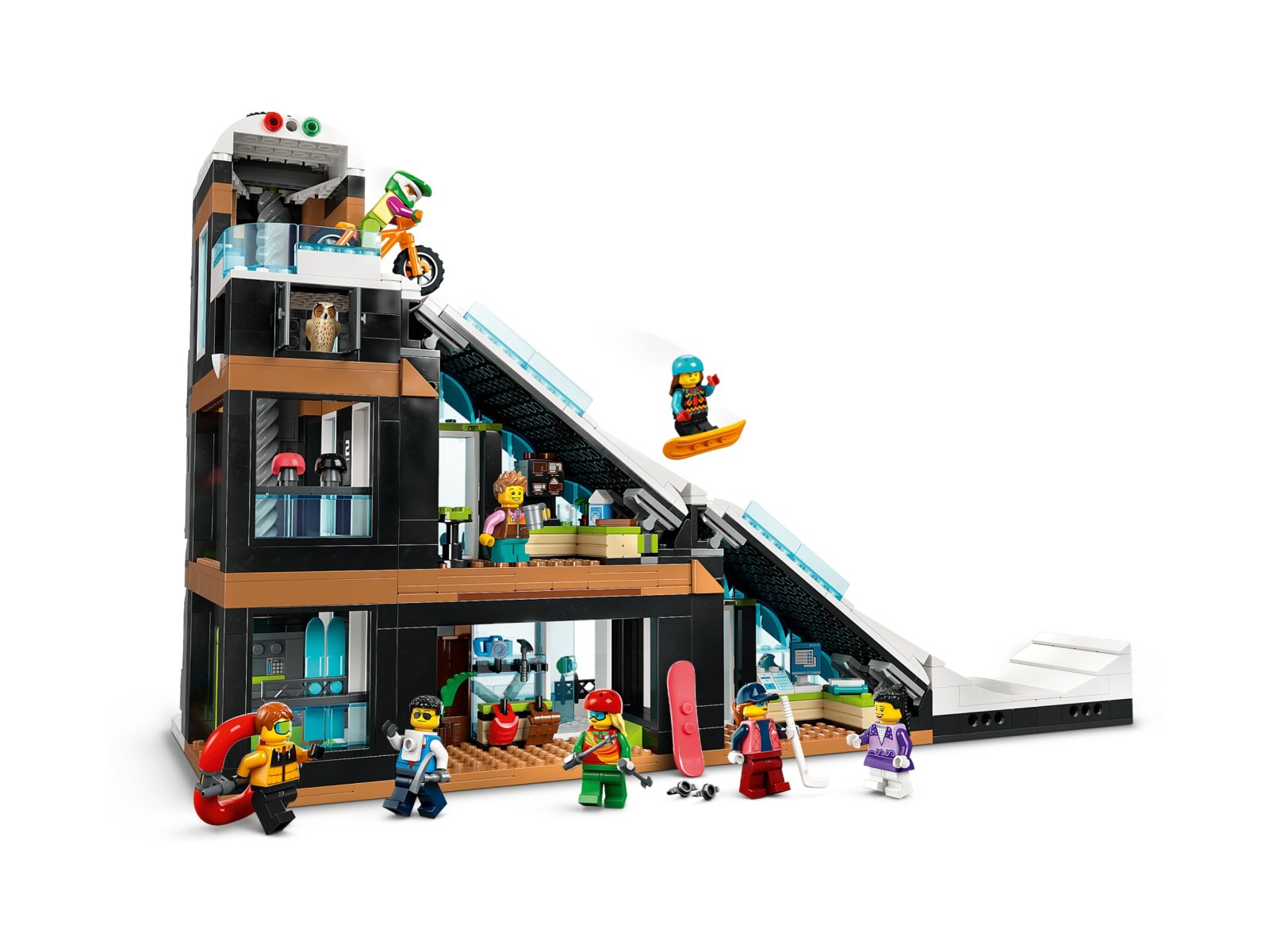 LEGO 60366 Centrum narciarskie i wspinaczkowe
