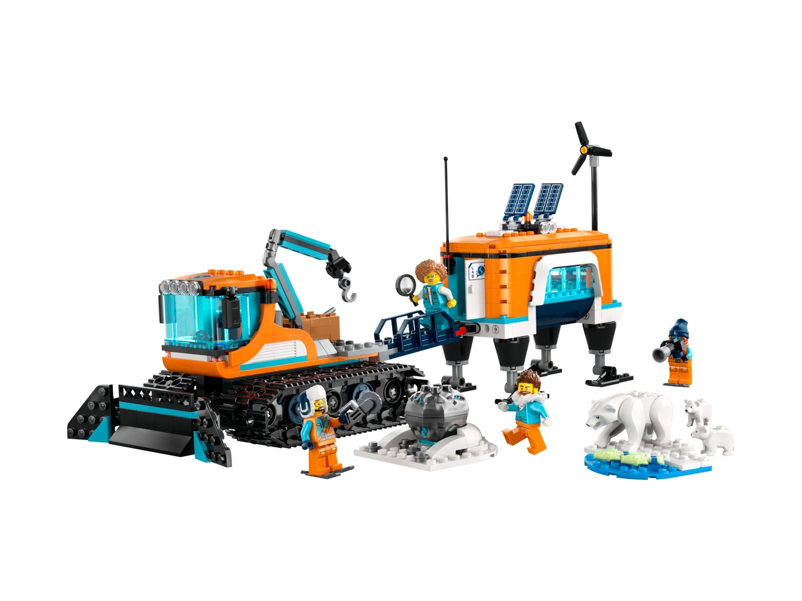 LEGO 60378 Ciężarówka i laboratorium badawcze