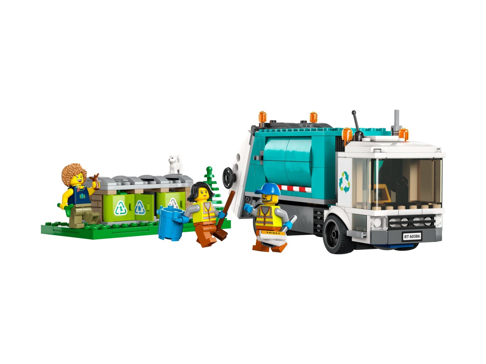 LEGO 60386 Ciężarówka recyklingowa