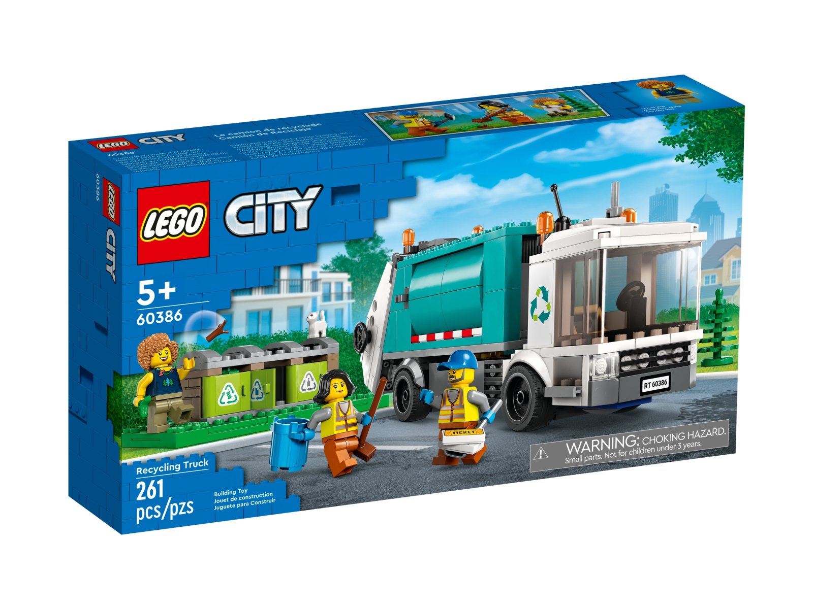 LEGO City Ciężarówka recyklingowa 60386