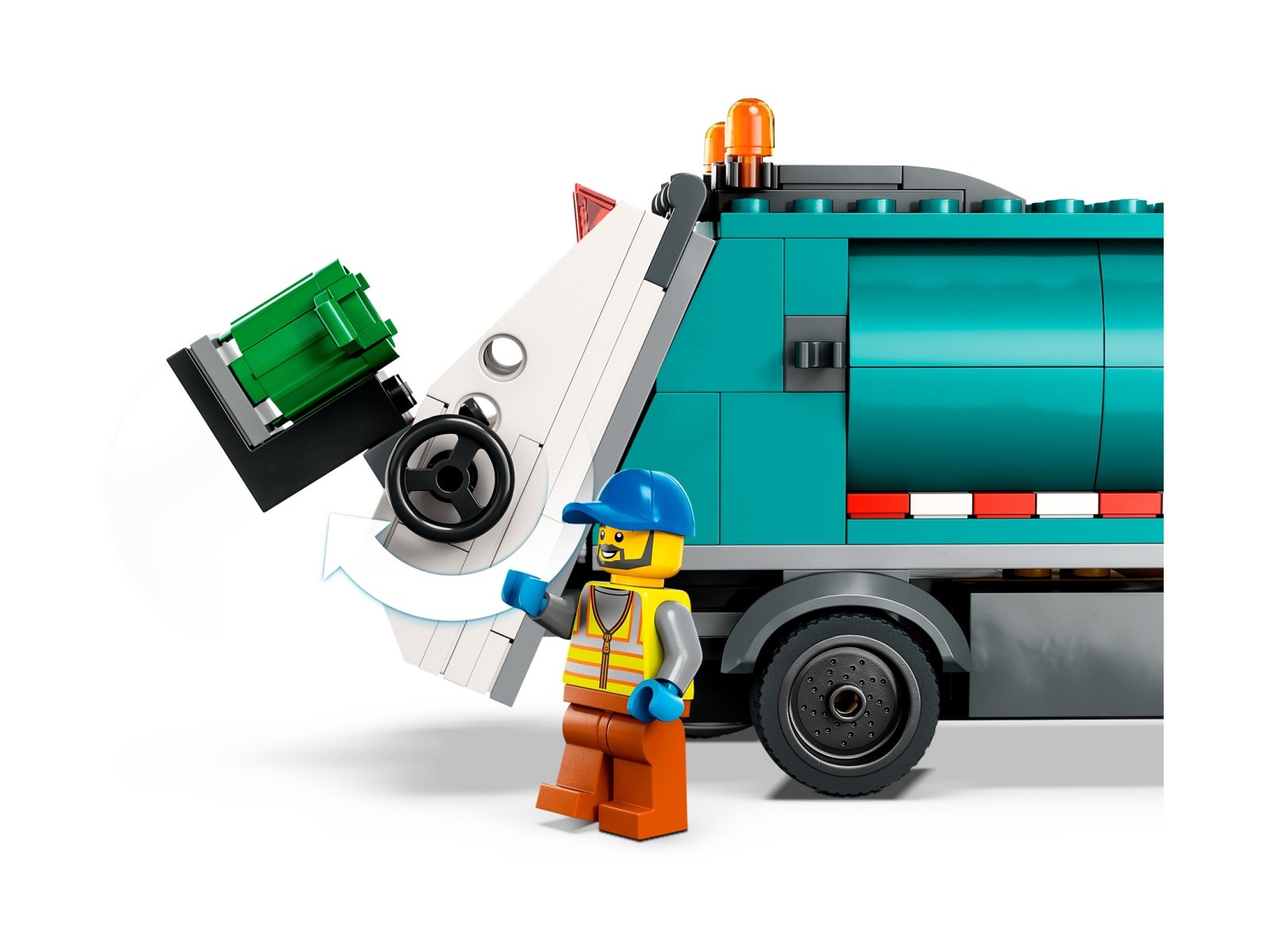 LEGO 60386 Ciężarówka recyklingowa
