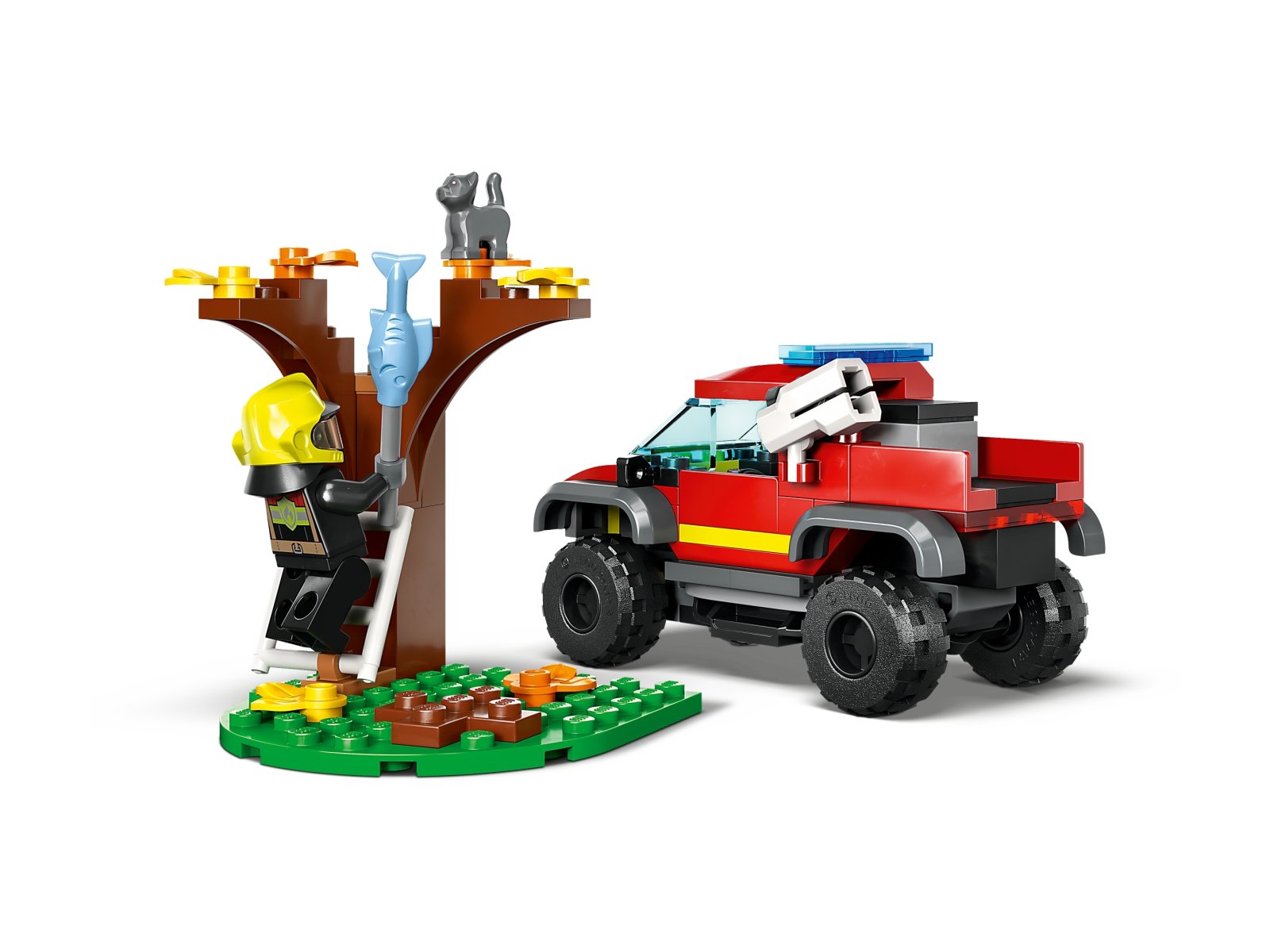 LEGO 60393 Wóz strażacki 4x4 – misja ratunkowa