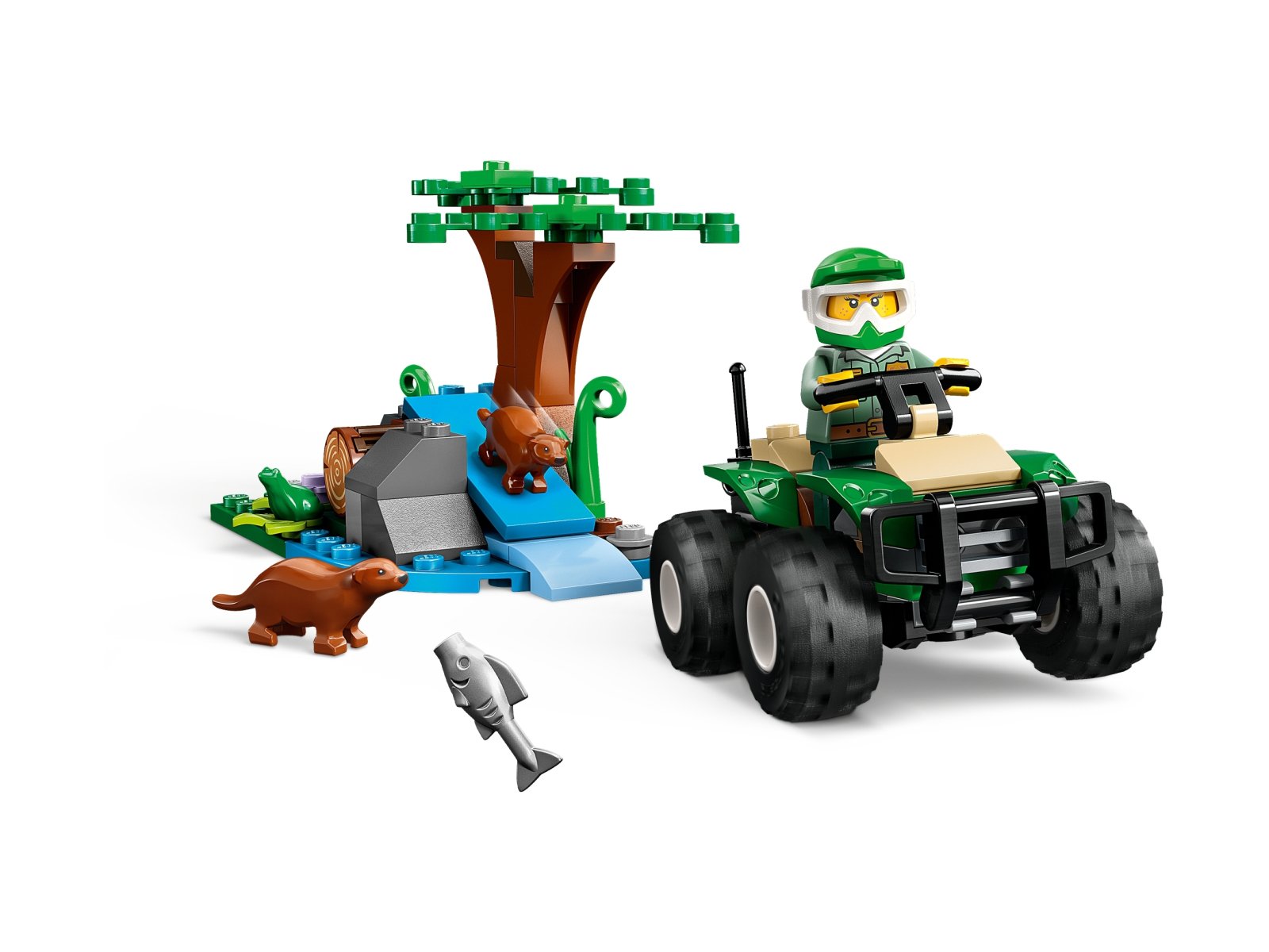 LEGO 60394 Quad i siedlisko wydry