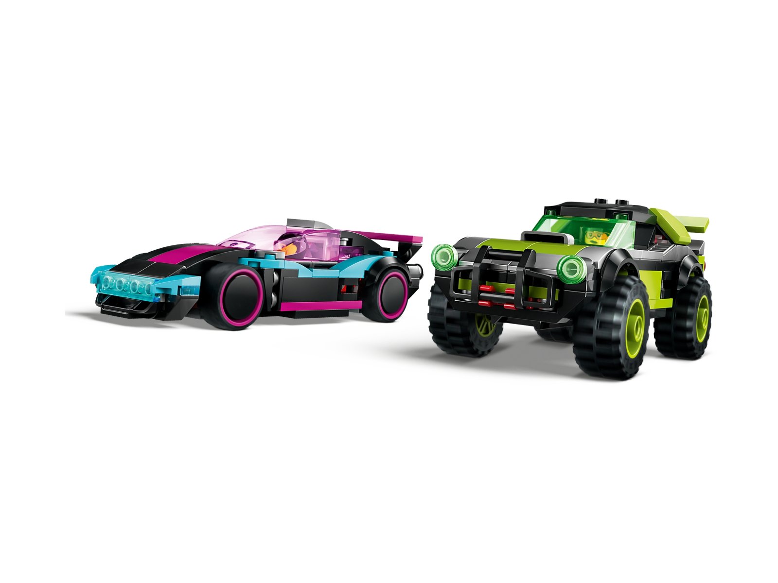 LEGO City Podrasowane samochody wyścigowe 60396